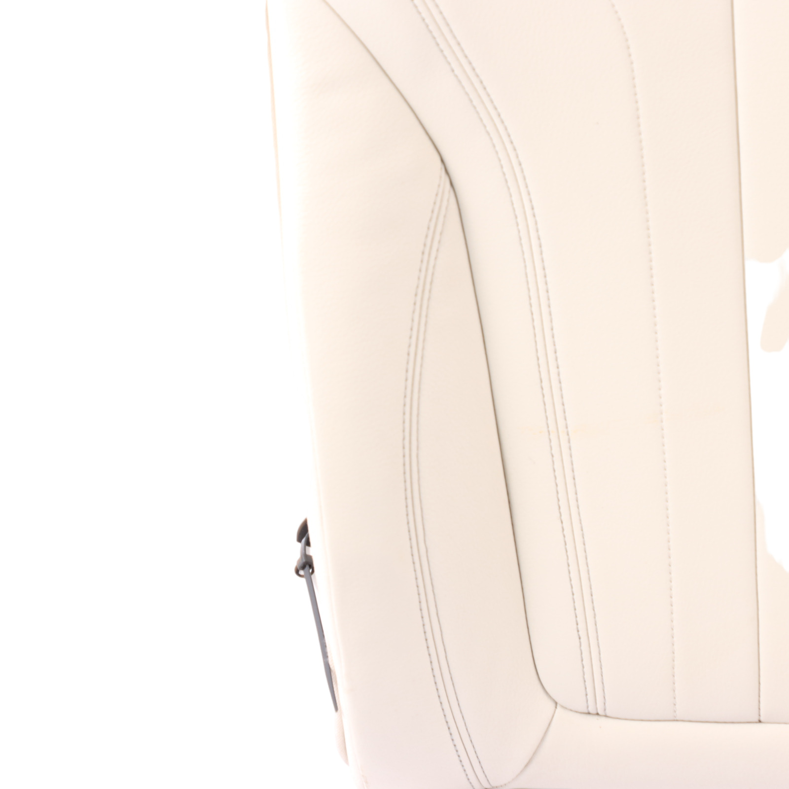 BMW X6 F16 Seat Rear Right O/S Backrest Cushion Cover Leather Dakota Ivory White