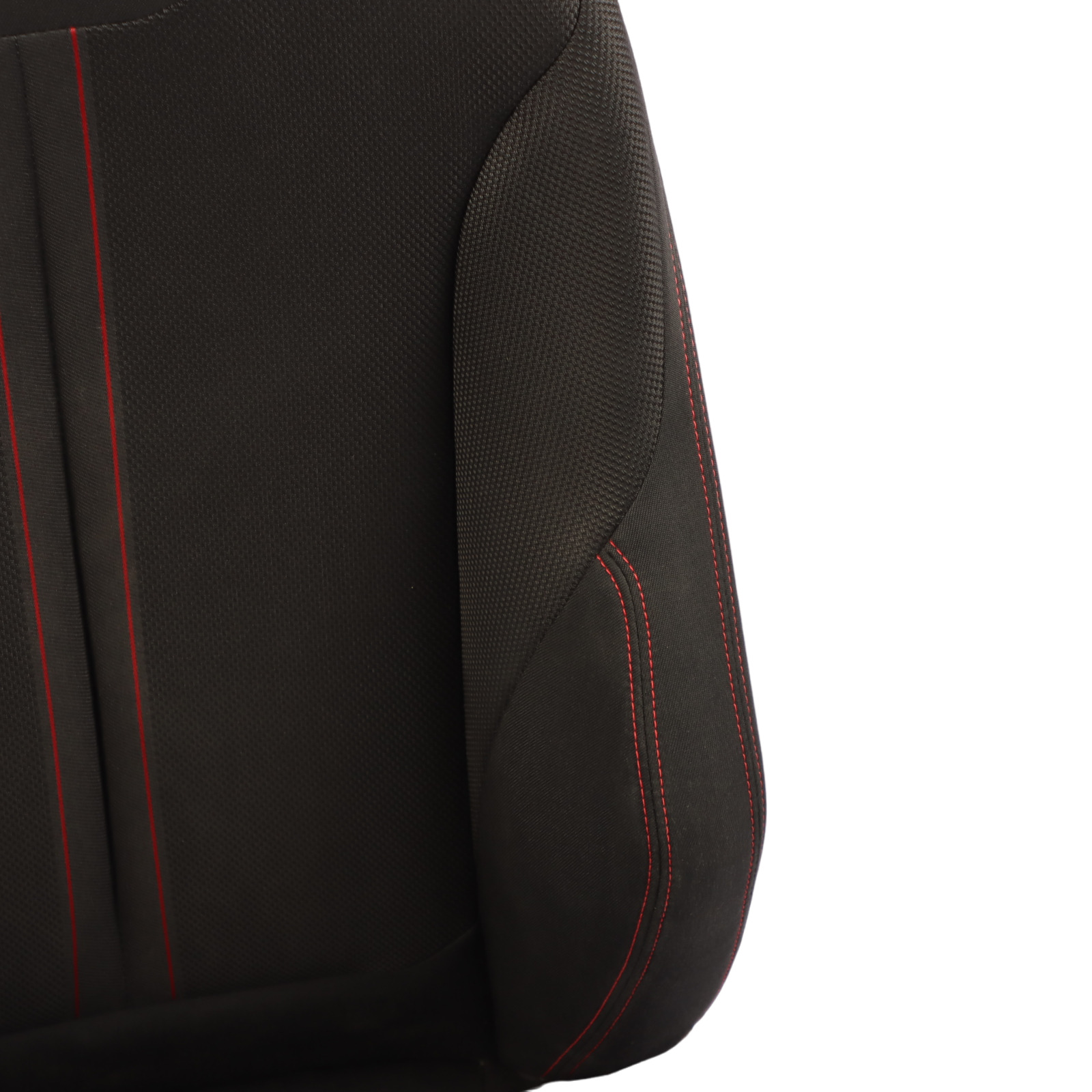 BMW F30 LCI Front Seat Sport Left N/S Heated Fabric Cloth Anthracite Red 