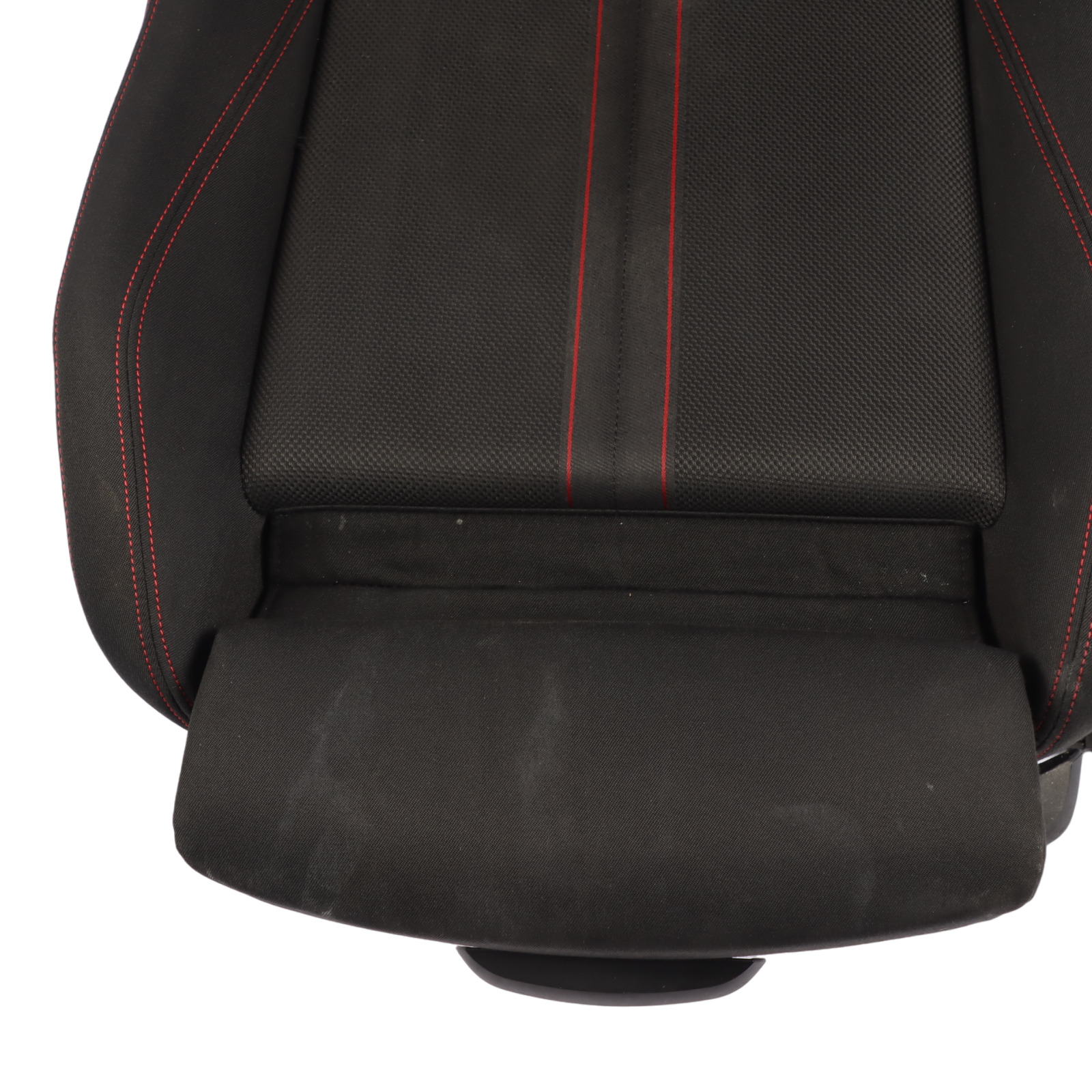 BMW F30 LCI Front Seat Sport Left N/S Heated Fabric Cloth Anthracite Red 