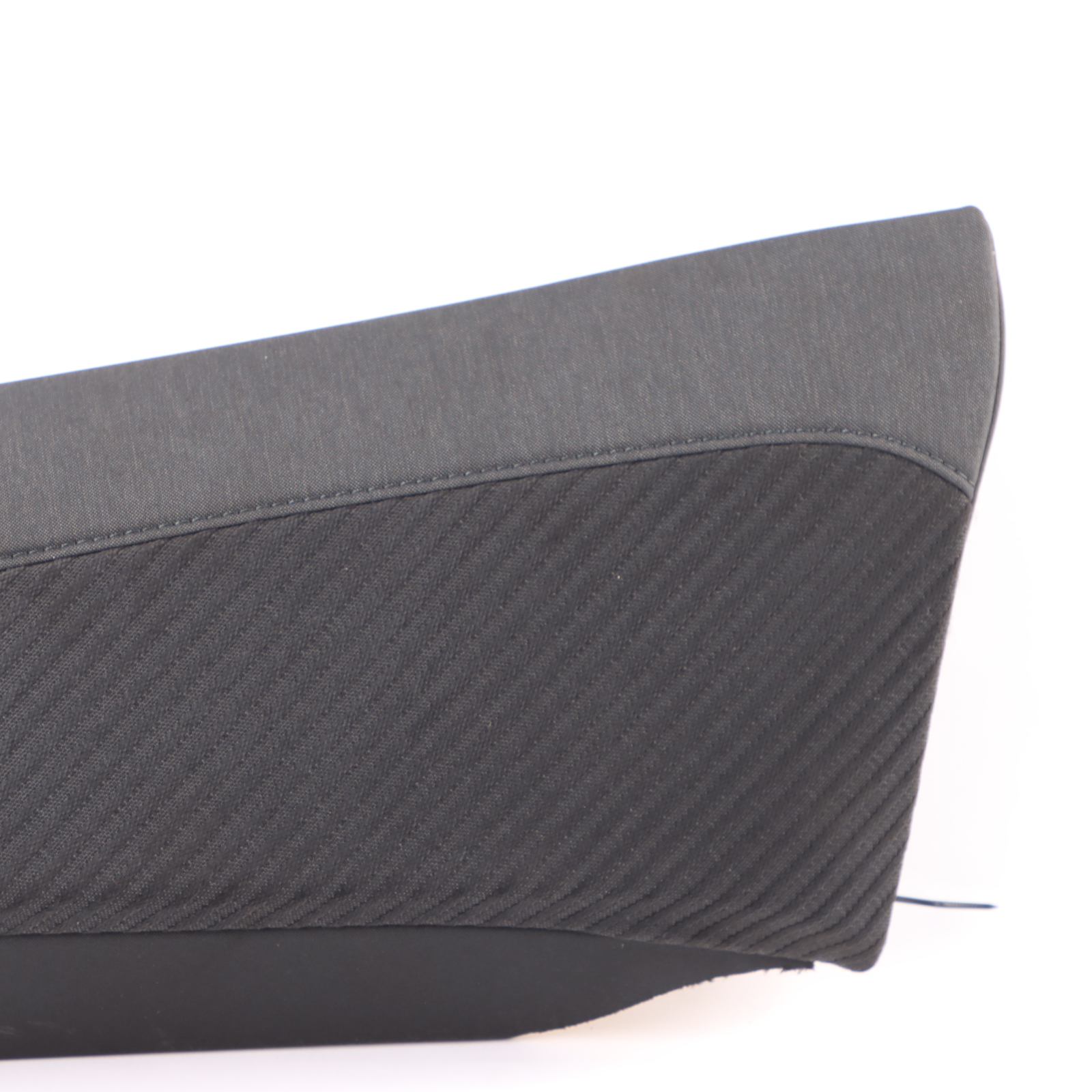 Mini F54 Rear Seat Finisher Left N/S Bench Side Lateral Cloth Carbon Black