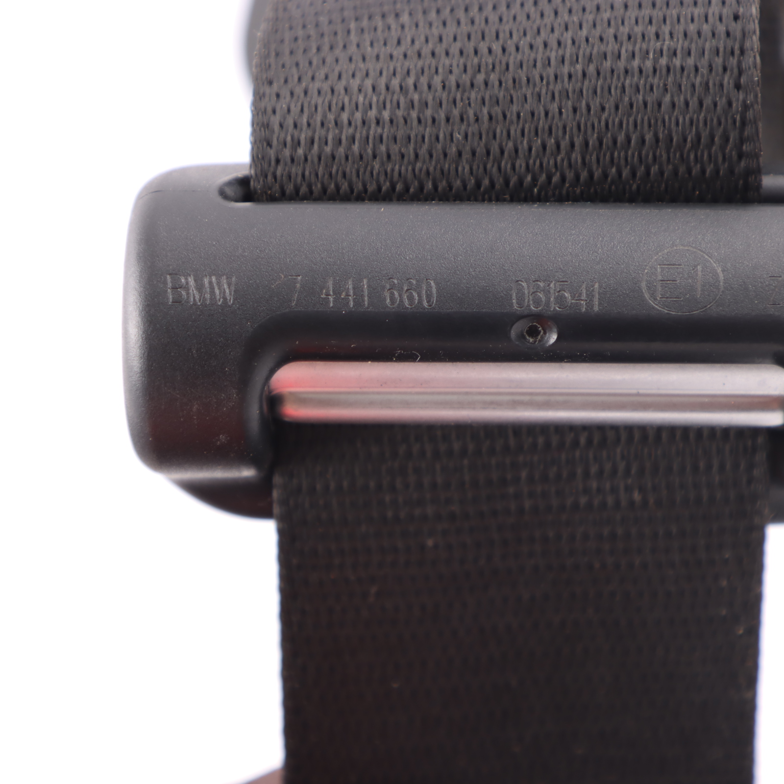 BMW X2 F39 Seat Belt Front Right O/S Upper Seatbelt Black 7441660