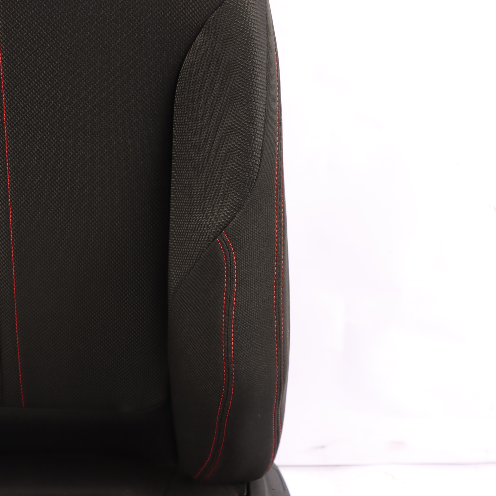 BMW F20 LCI Front Seat Sport Left N/S Interior Fabric Cloth Anthracite Red