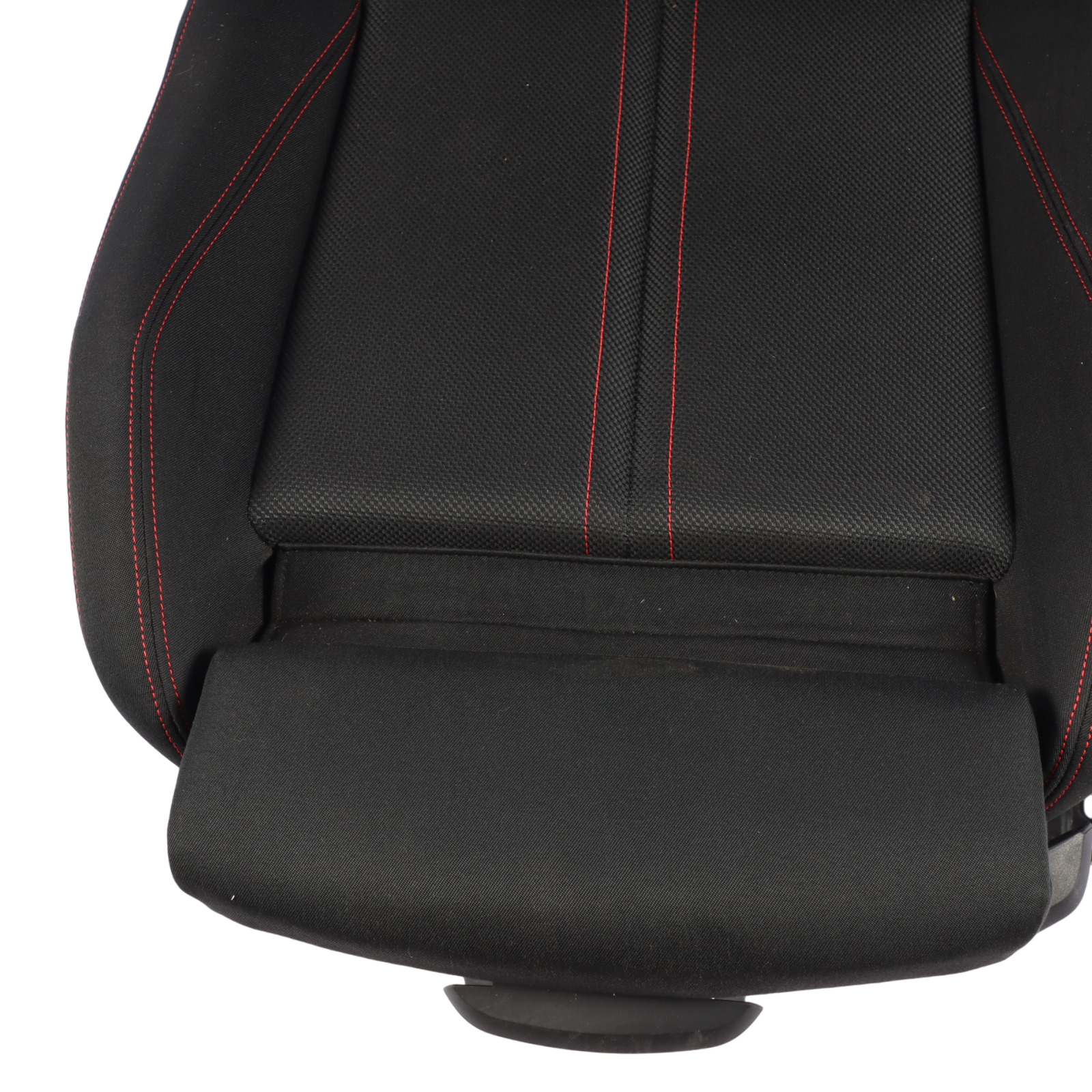 BMW F20 LCI Front Seat Sport Left N/S Interior Fabric Cloth Anthracite Red