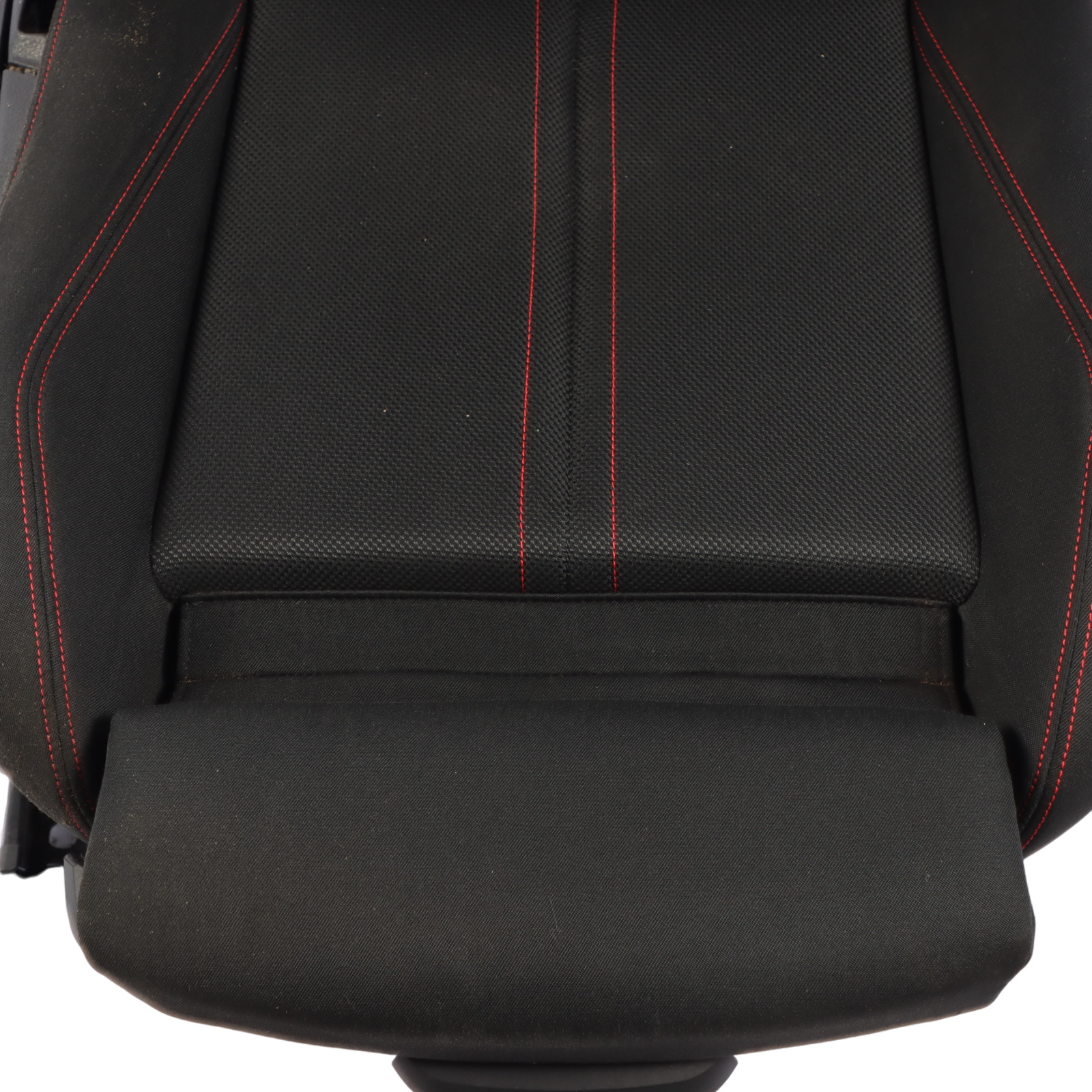 BMW F20 LCI Front Seat Sport Right O/S Interior Cloth Fabric Anthracite Red