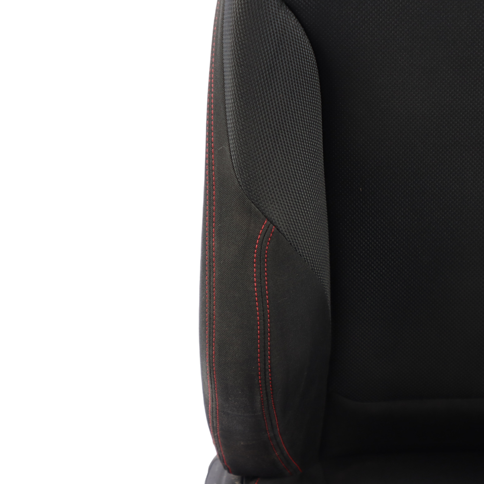 BMW F20 LCI Front Seat Sport Right O/S Interior Cloth Fabric Anthracite Red