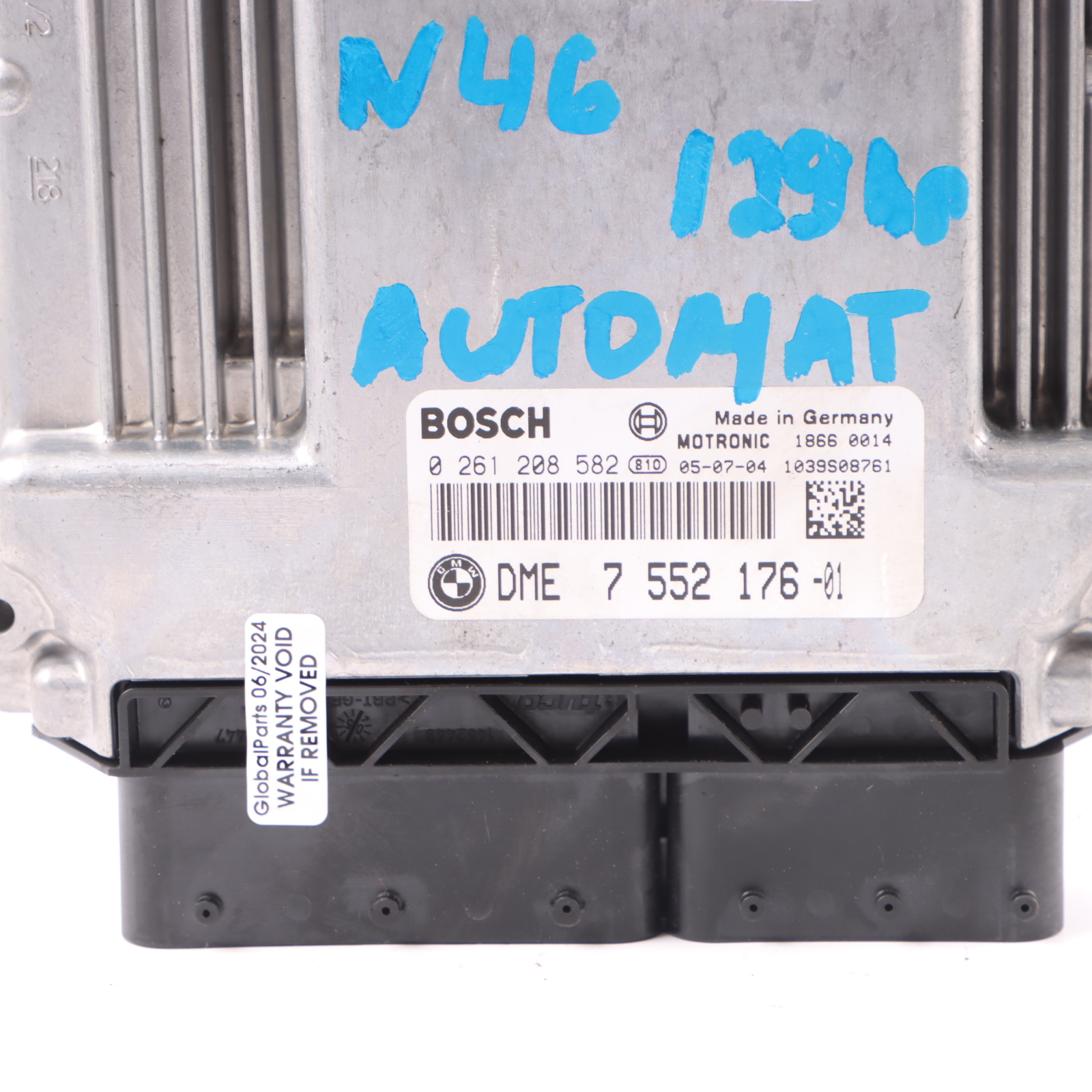 BMW E87 E90 118i 318i N46 129HP Engine Control Unit ECU Kit DME 7552176 CAS2 Key