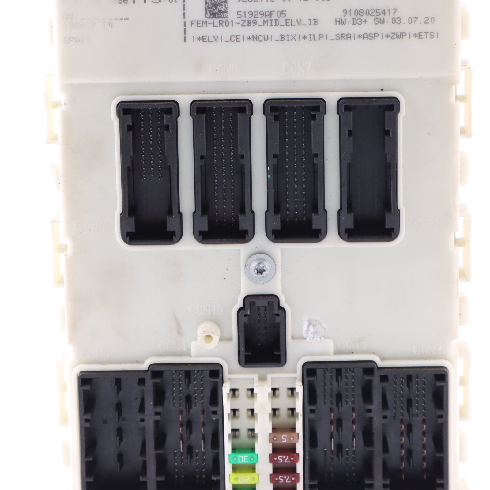 BMW F20 114i N13 102HP Engine Control Unit ECU KIT DME 7636292 FEM Key Manual