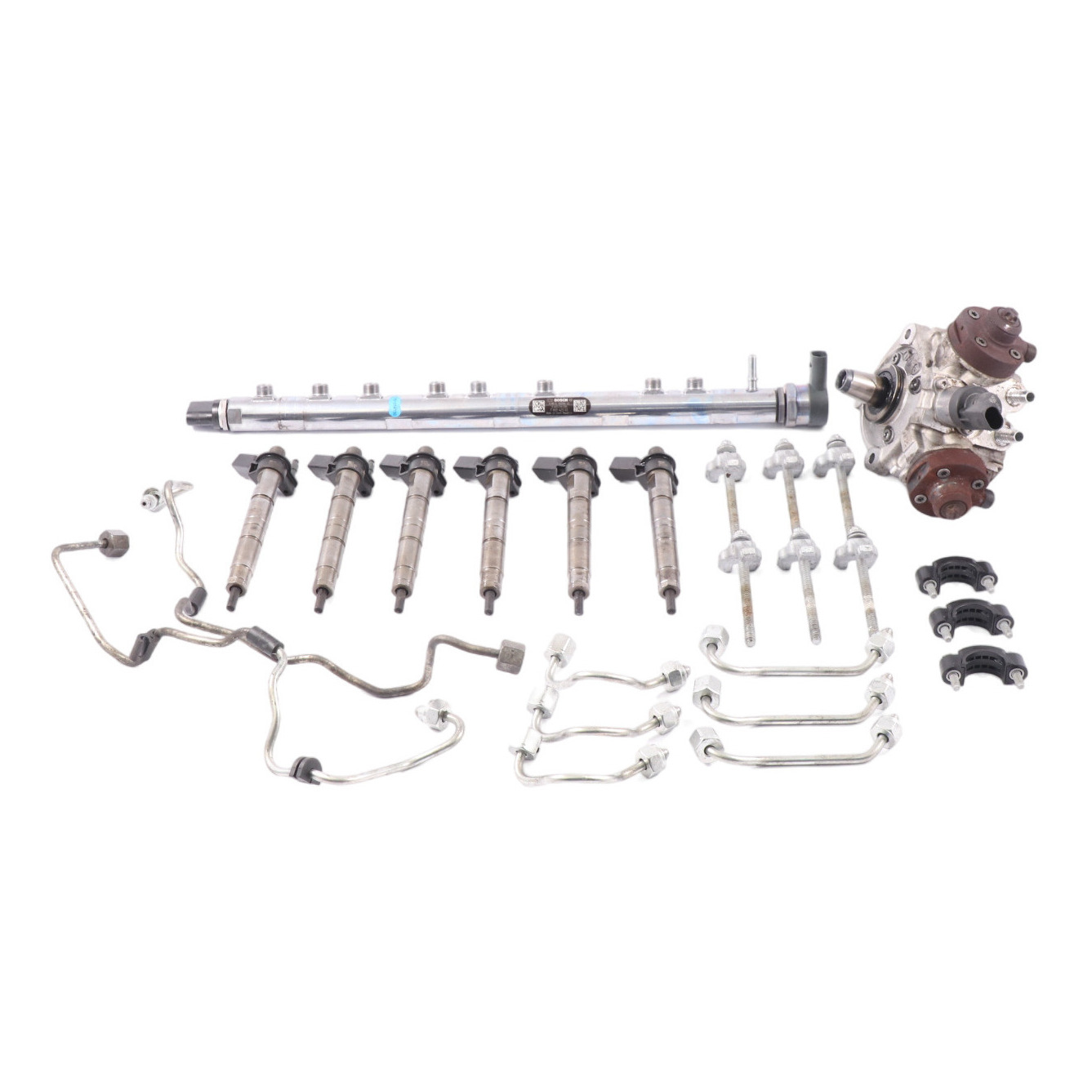 BMW E90 E91 LCI E92 325d 330d Diesel N57 Set Fuel Pump Injector Injection System