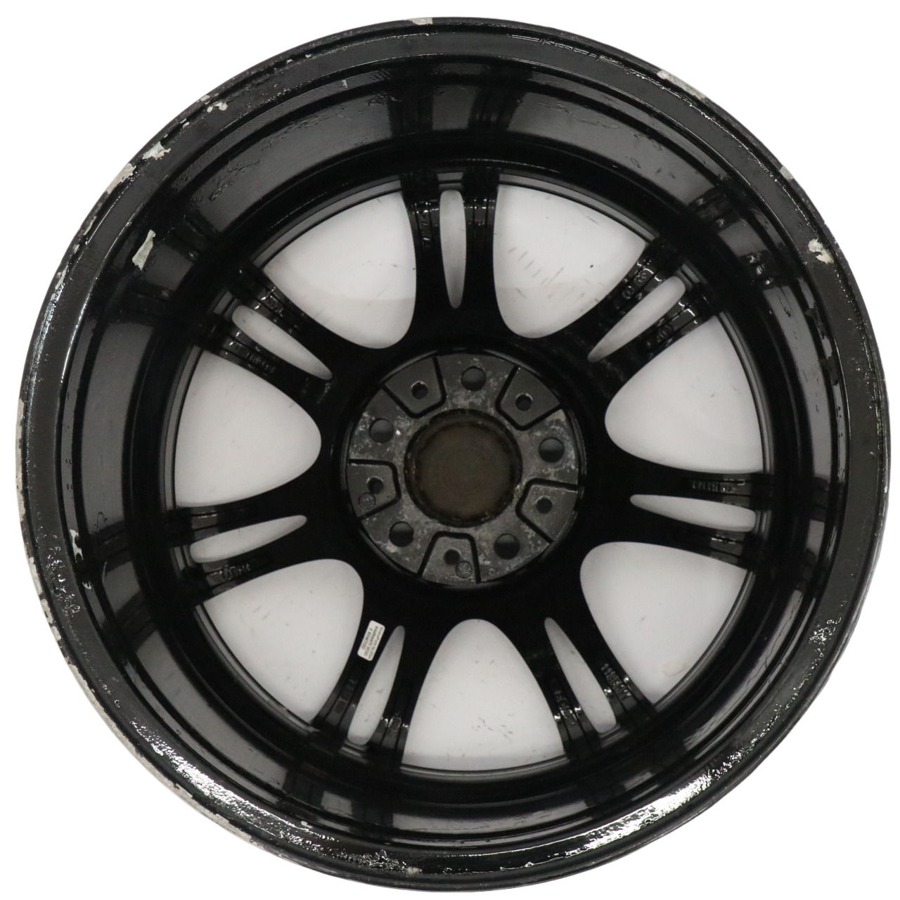 BMW F10 F12 Rear Black Wheel Alloy Rim M Double Spoke 350 9J 18" ET:44 7842651