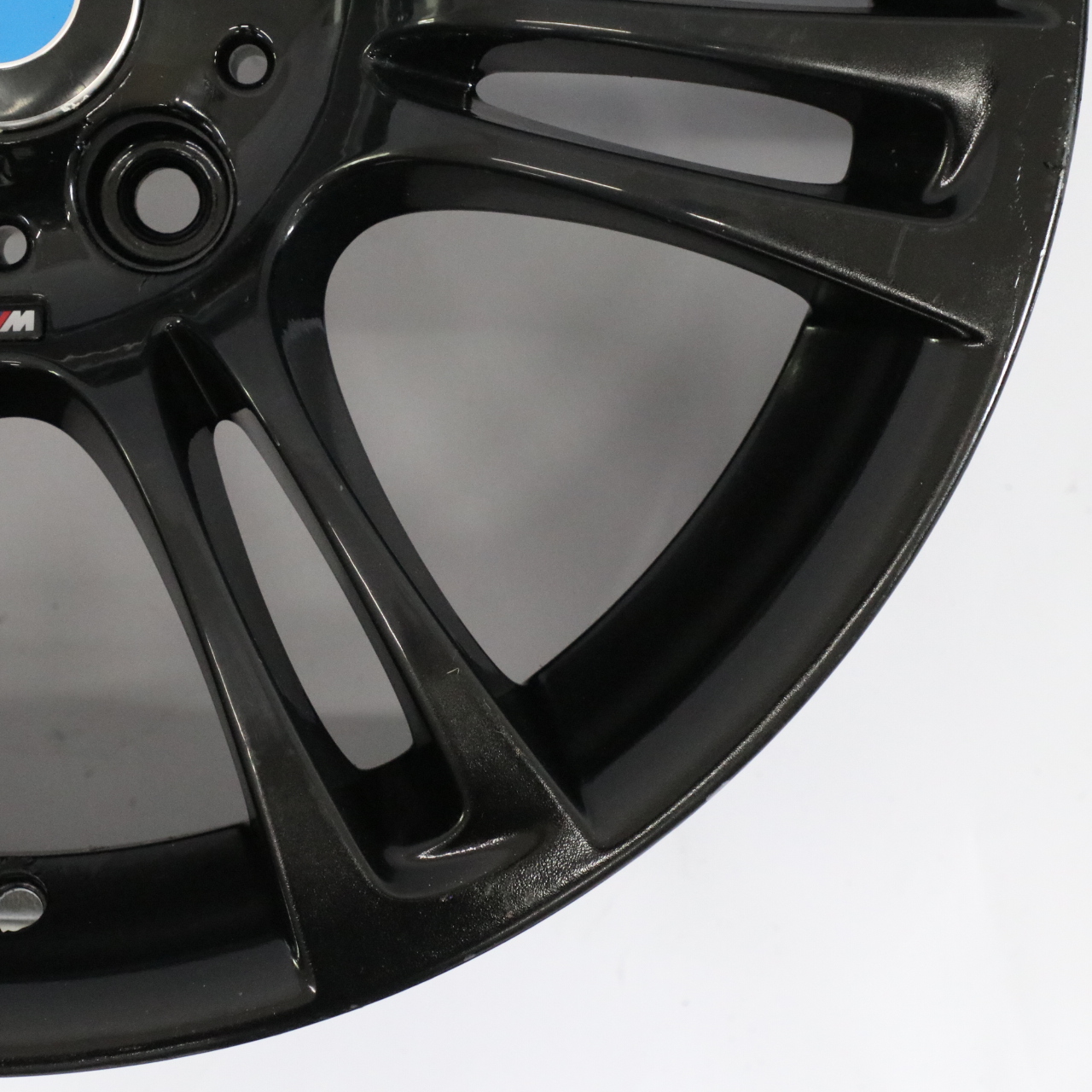 BMW F10 F12 Rear Black Wheel Alloy Rim M Double Spoke 350 9J 18" ET:44 7842651