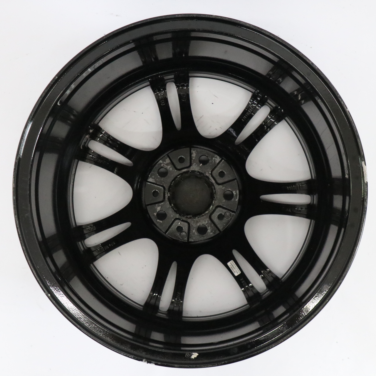 BMW F10 F12 Rear Black Wheel Alloy Rim M Double Spoke 350 9J 18" ET:44 7842651