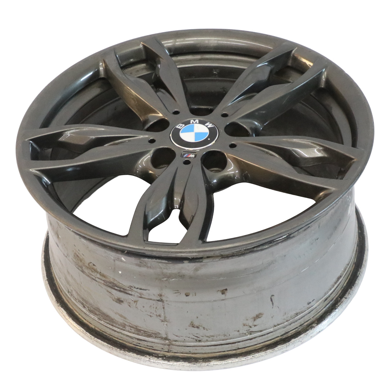 BMW F20 F21 F22 F23 Ferric Grey Wheel Alloy Rim 18" M Double Spoke 436 ET:52 8J