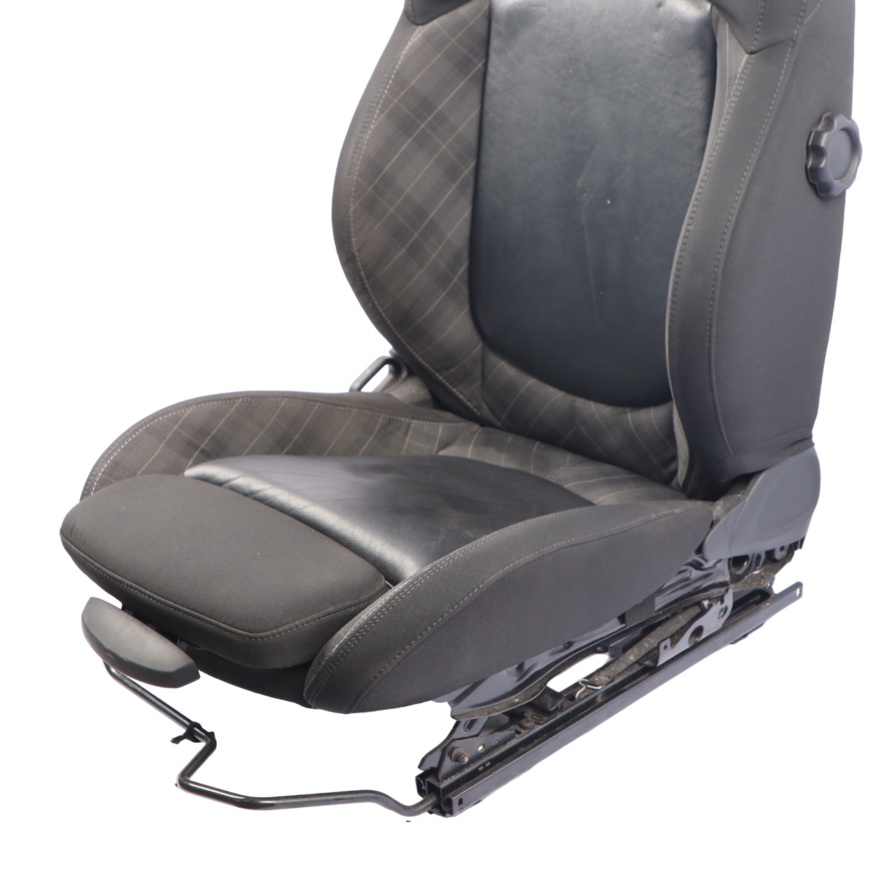 Mini F56 Sport Front Right O/S Seat Heated Cloth / Leather Diamond Black