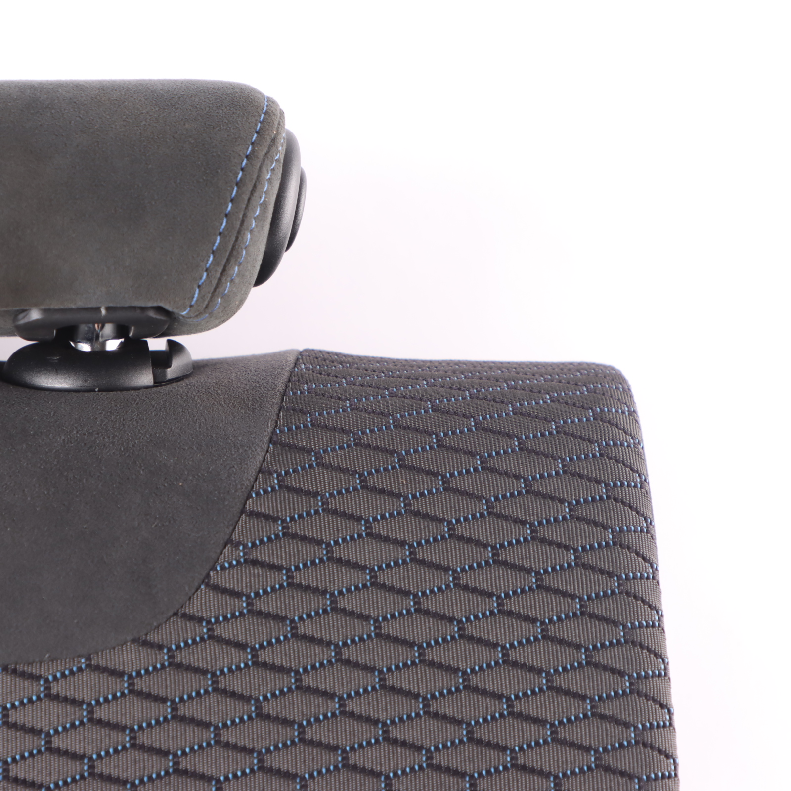 BMW F22 Rear Seat Right O/S Backrest Cover Cloth Fabric Alcantara Anthracite