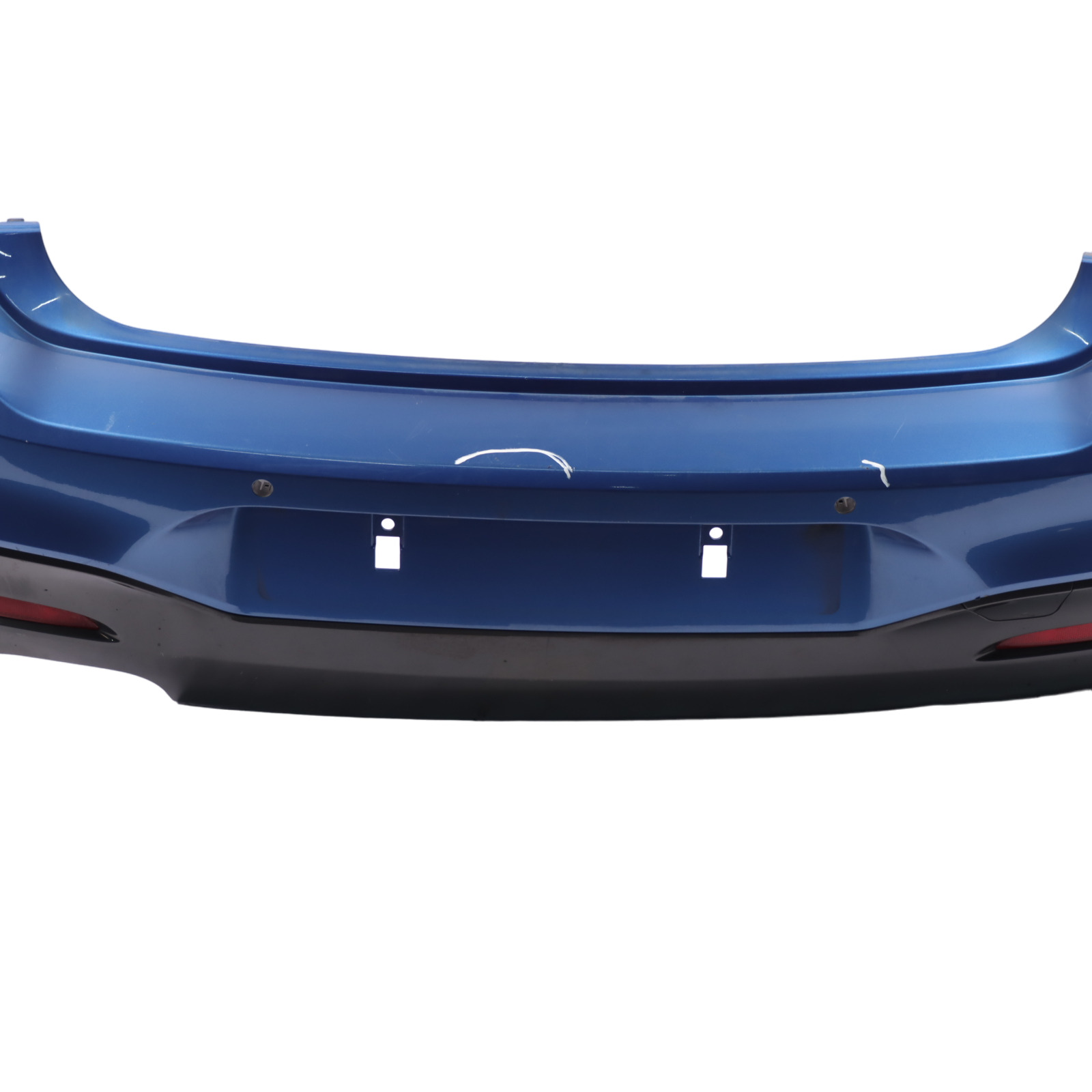 BMW F20 F21 LCI M Sport Rear Bumper Trim Panel Estoril Blue Metallic - B45