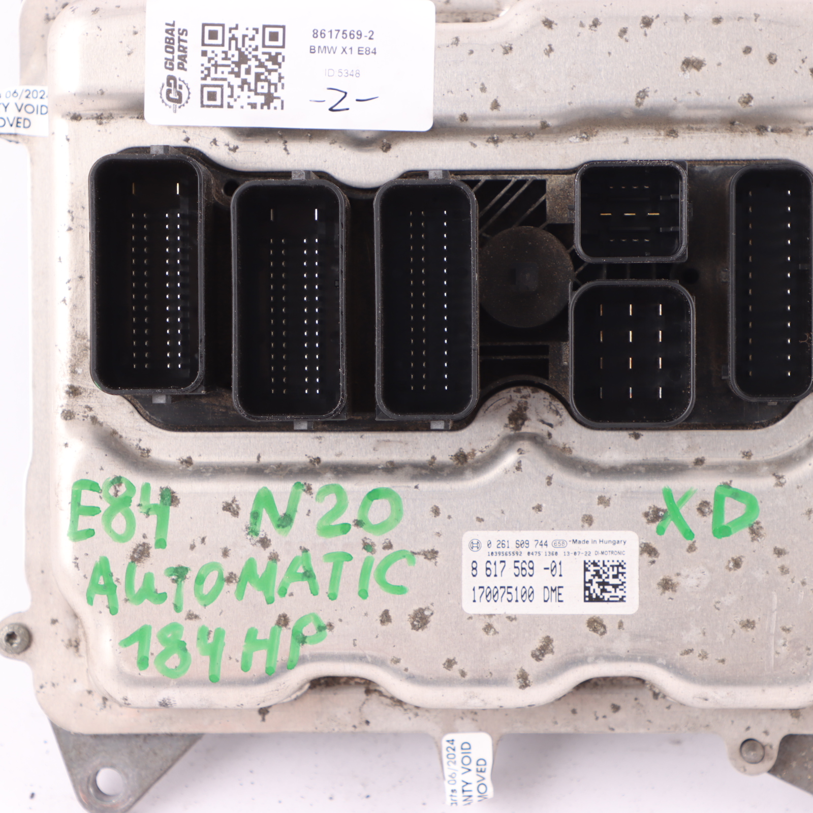 BMW X1 E84 20i N20 184HP Engine Unit ECU Kit DME 8617569 CAS3 + Key Automatic