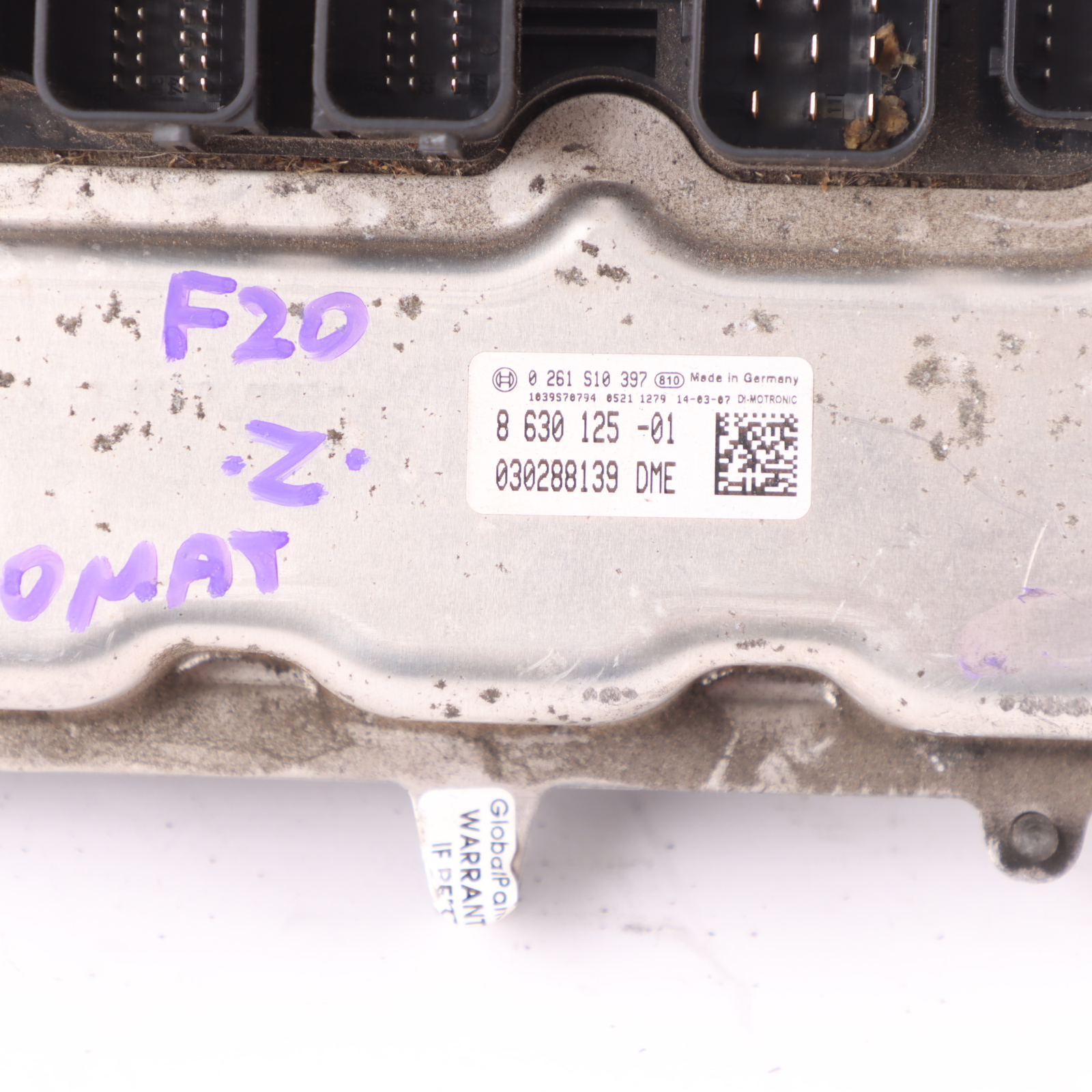 BMW F20 F30 116i 316i N13 136HP Engine Control Unit ECU DME 8630125 Automatic