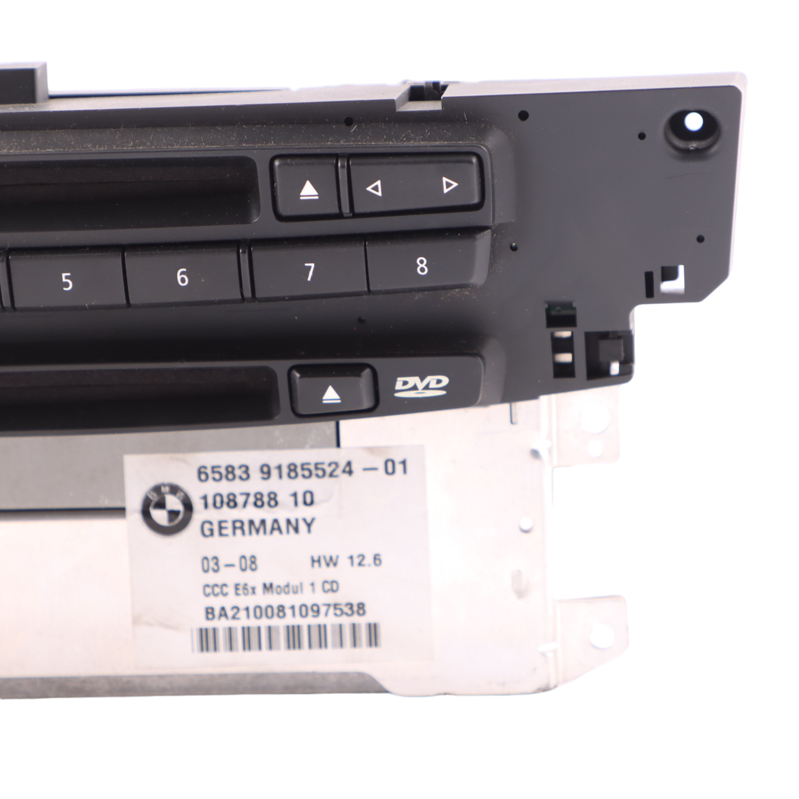 BMW E60 E61 Radio Professional Navigation System Controller Head Unit 9214925