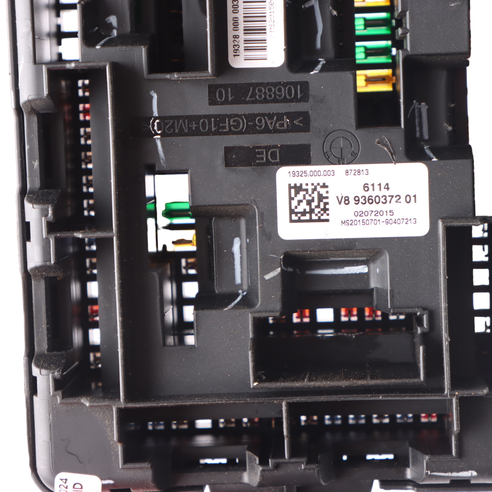 BMW X6 F16 Fuse Box Power Distribution Relay Control Unit Box Rear 9360372