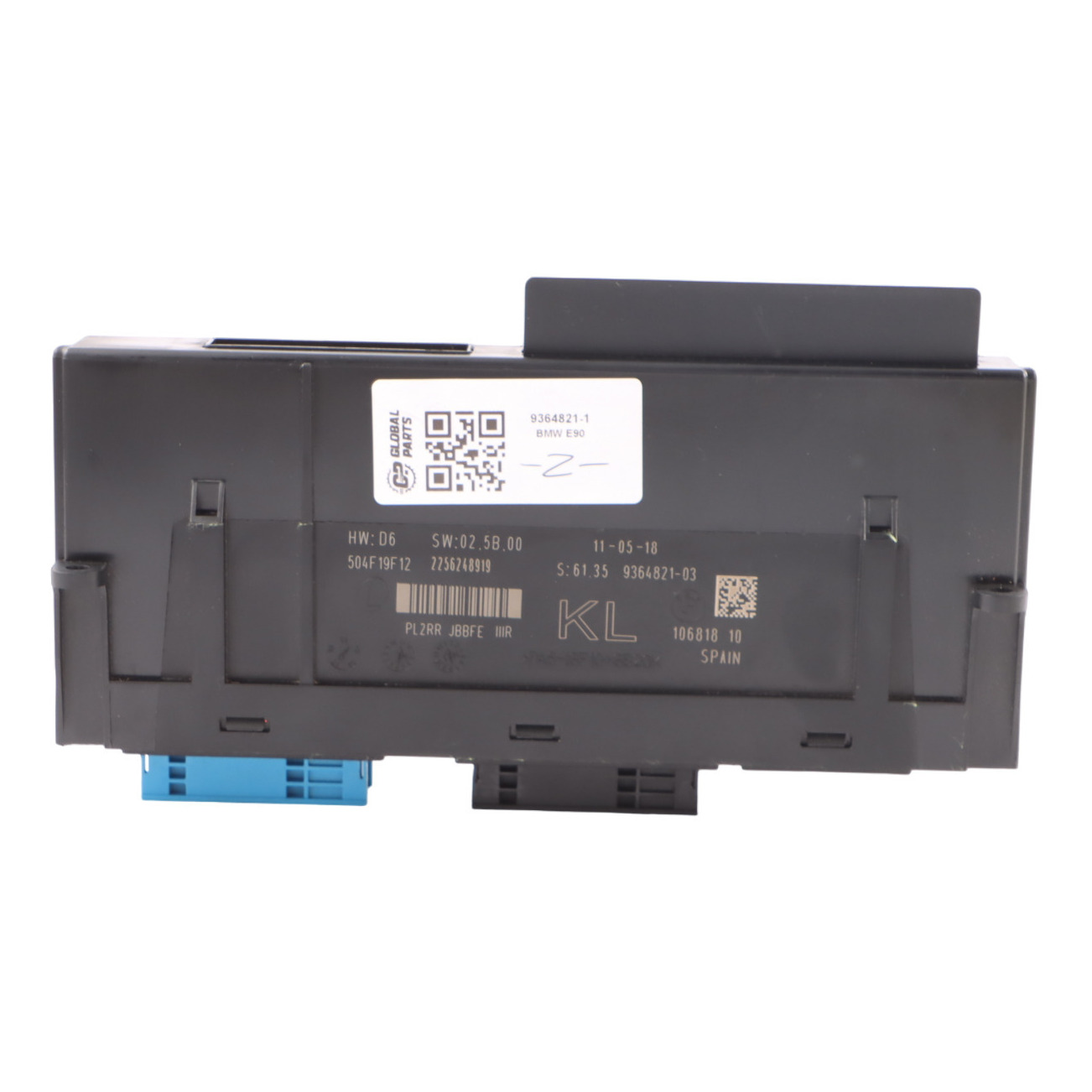 Body Control BMW E87 E90 E91 E92 ECU Module Unit KL PL2RR JBBFE IIIR 9364821