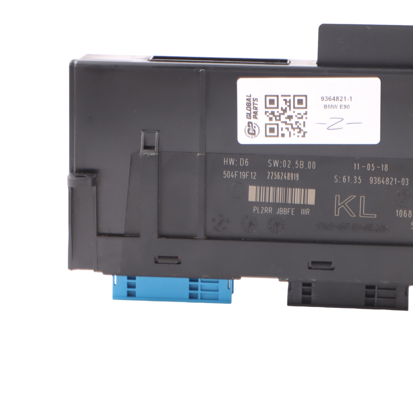 Body Control BMW E87 E90 E91 E92 ECU Module Unit KL PL2RR JBBFE IIIR 9364821