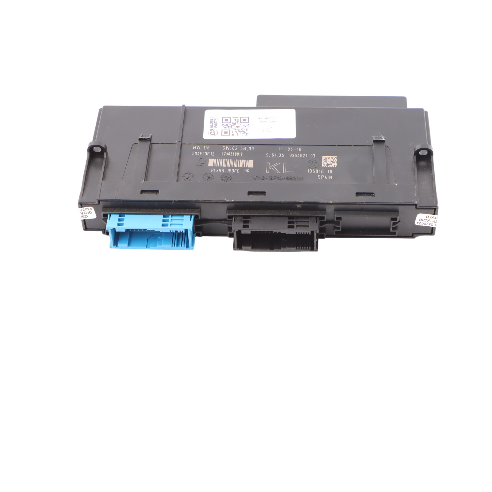 Body Control BMW E87 E90 E91 E92 ECU Module Unit KL PL2RR JBBFE IIIR 9364821