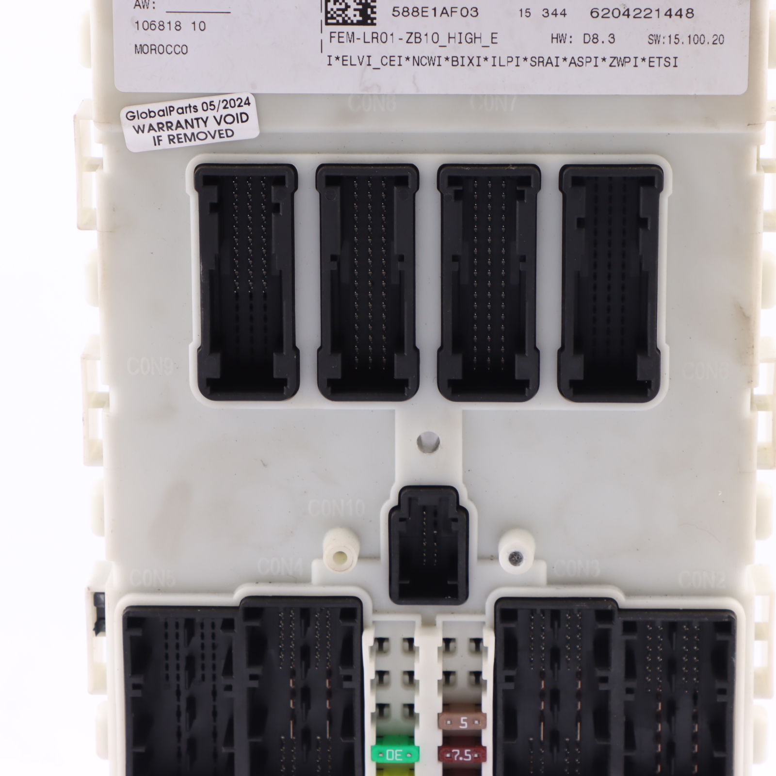 BMW F20 F21 F30 F31 F32 Body Control Comfort Module Unit FEM ECU LR01 9395177