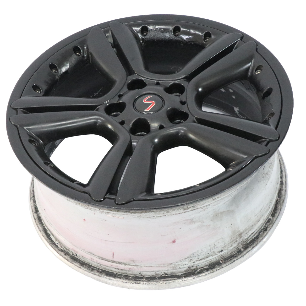 Mini Cooper R60 R61 Black Wheel Alloy Rim 18" ET:52 7,5J 5-Star Double Spoke 127