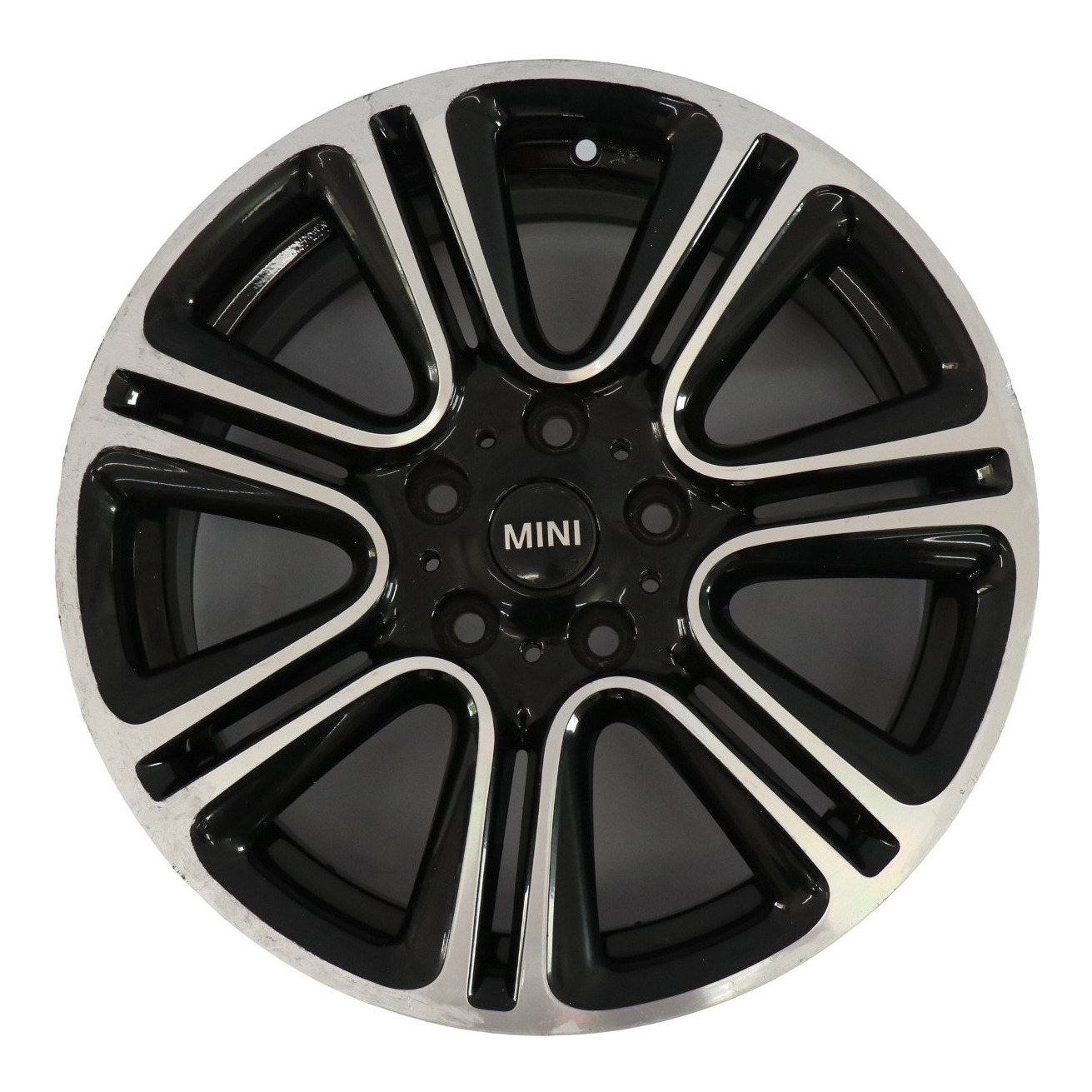 Mini Cooper R60 R61 Wheel Alloy Rim 18" 7,5J Twin Spoke Black 9808516