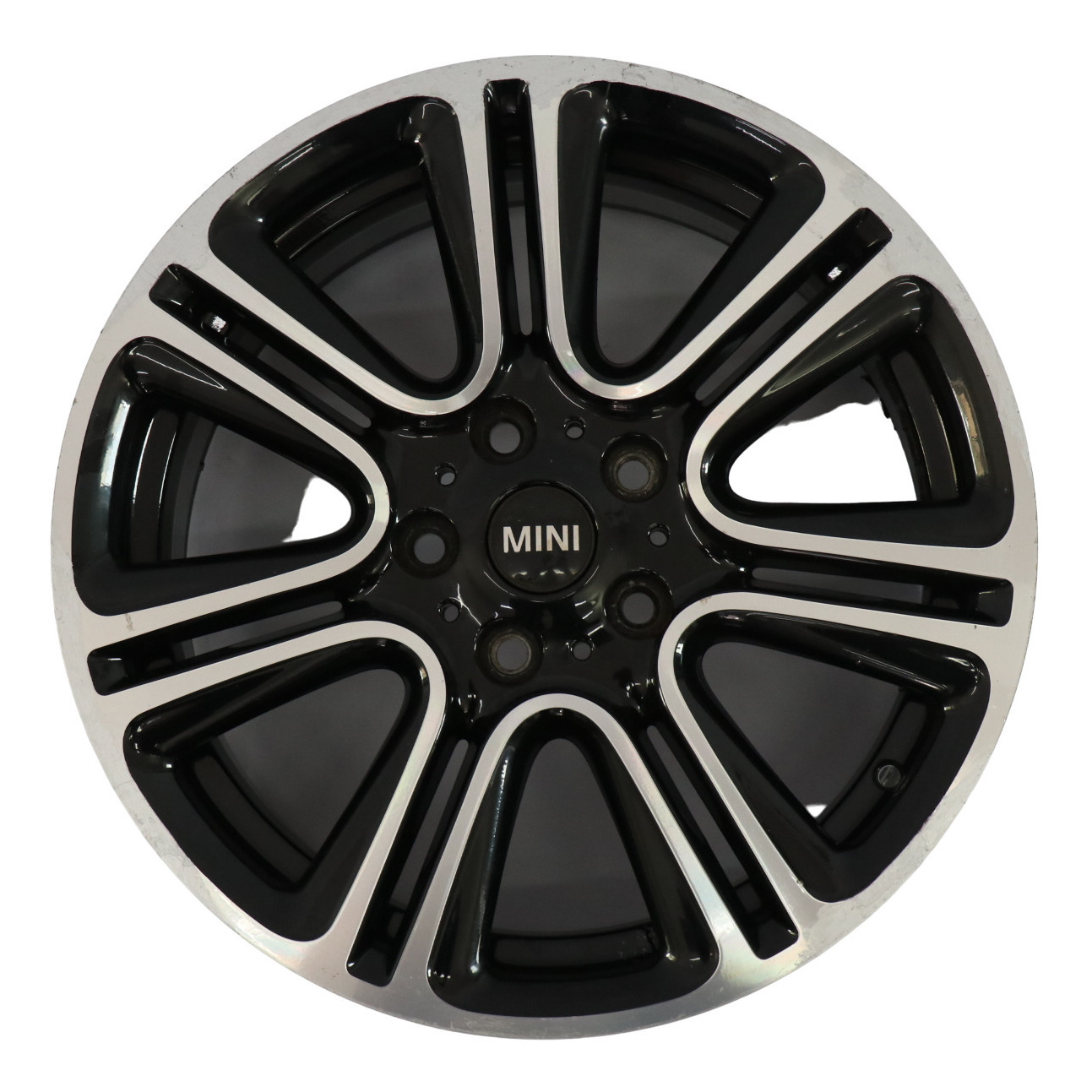 Mini Cooper R60 R61 Wheel Alloy Rim 18" 7,5J Twin Spoke Black 9808516