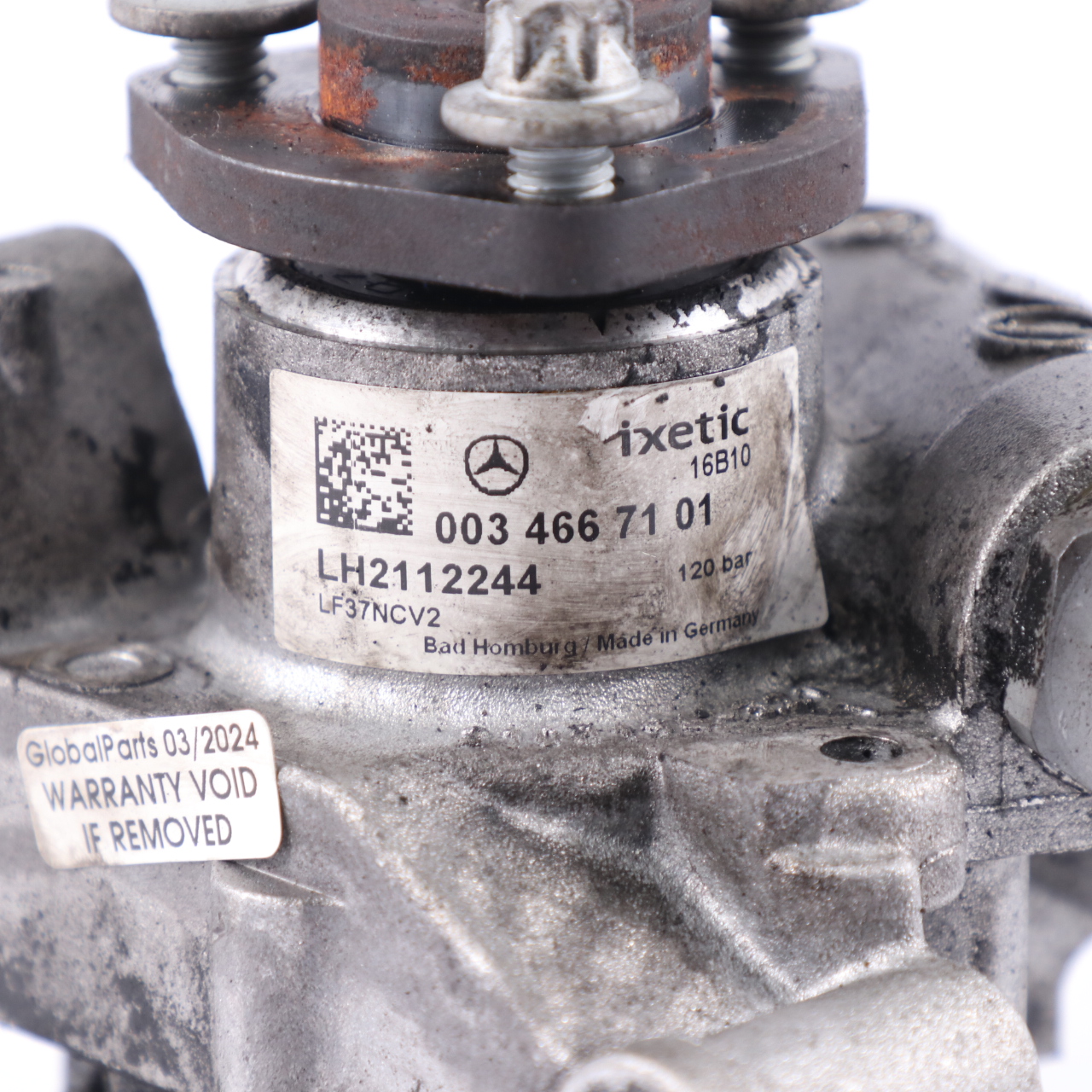 Mercedes-Benz W639 OM646 Diesel Power Steering Pump A0034667101