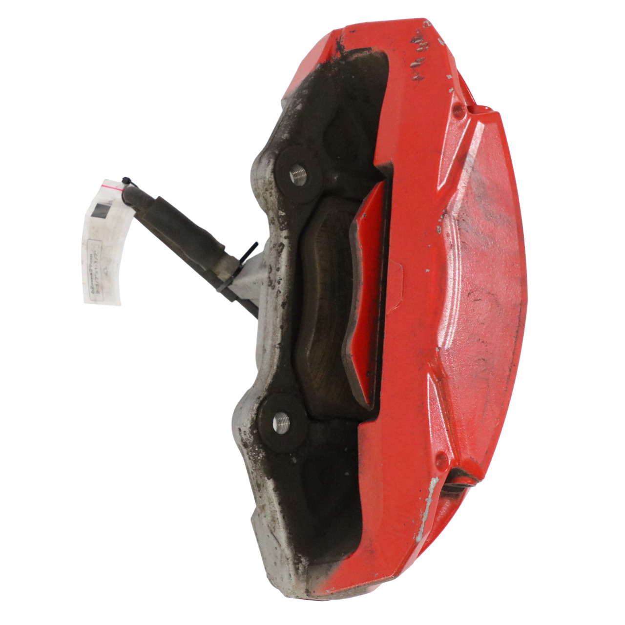 Brake Caliper Mercedes W205 C 300 AMG Front Left N/S Caliper Red A0114219798