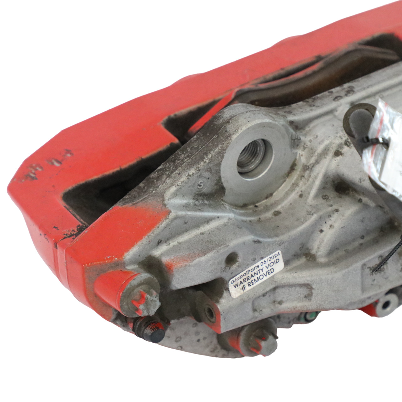 Brake Caliper Mercedes W205 C 300 AMG Front Left N/S Caliper Red A0114219798