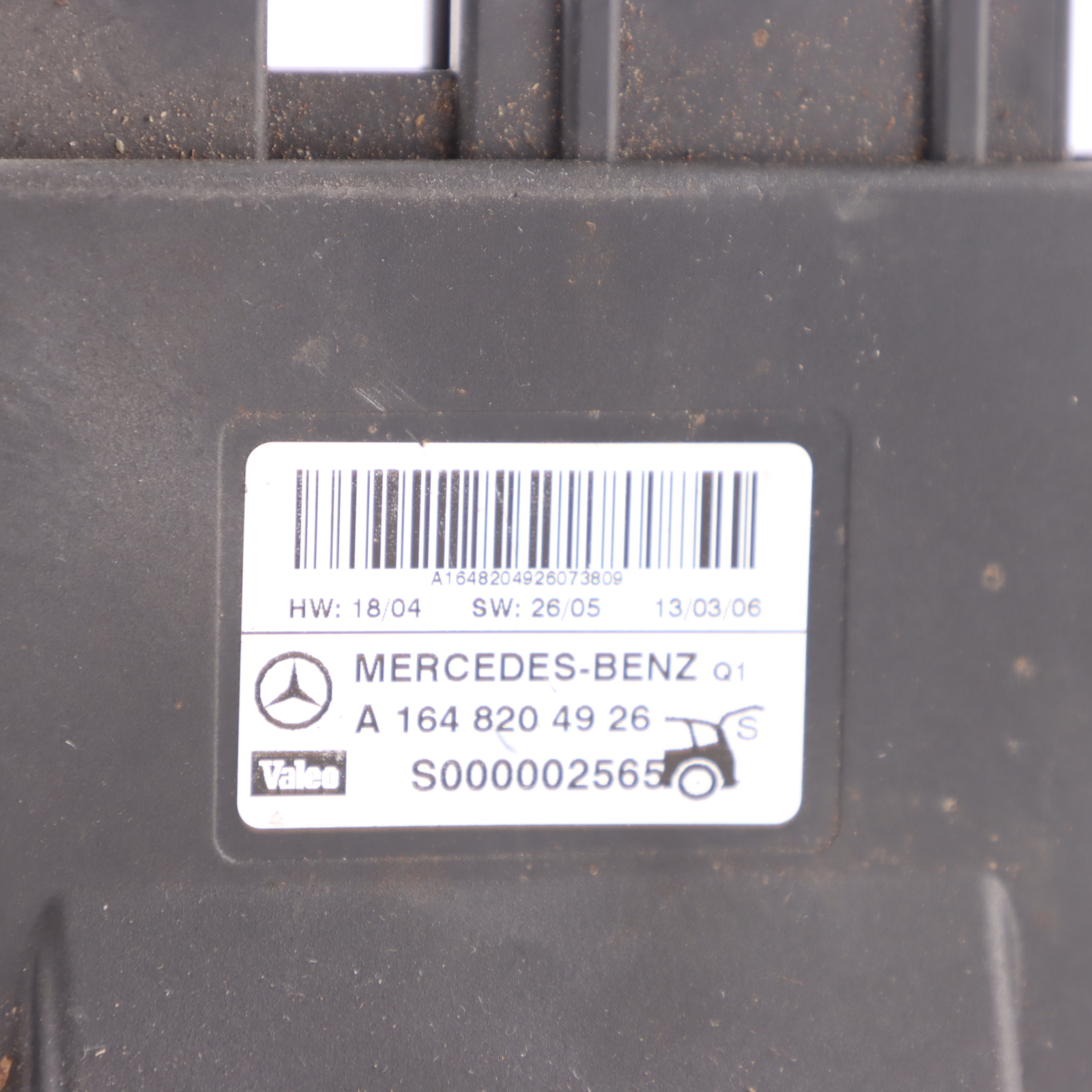 Mercedes W164 Tailgate Module Power Trunk Lid Control Unit ECU A1648204926