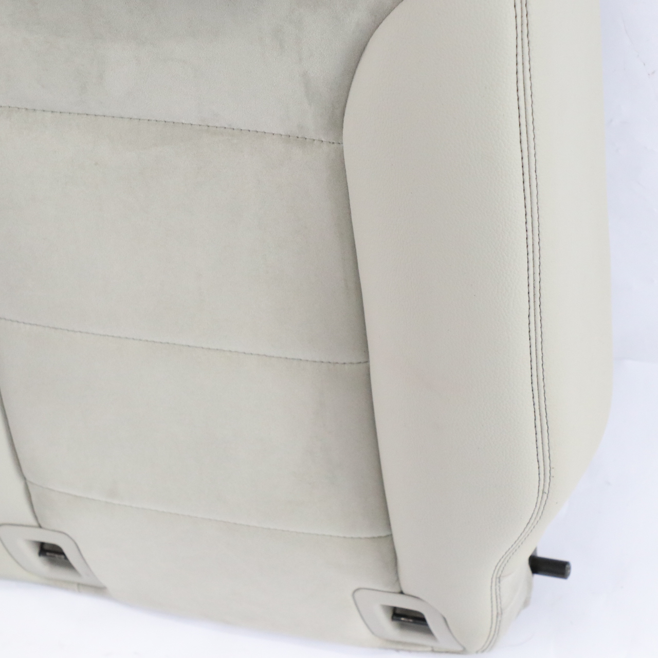 Mercedes W164 Seat Backrest Rear Left N/S Covering Microfibre Alpaca Gray