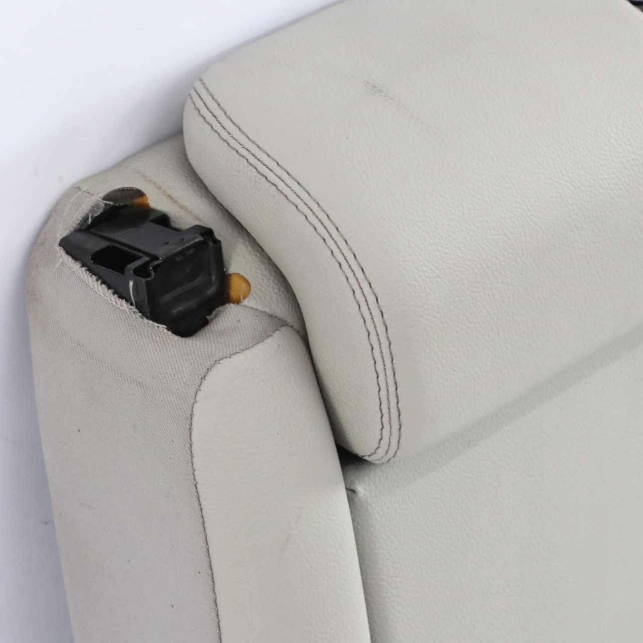 Mercedes W164 Seat Backrest Rear Left N/S Covering Microfibre Alpaca Gray