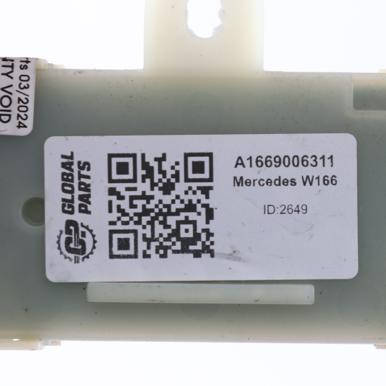 Mercedes W166 Tailgate Control Module Unit A1669006311 