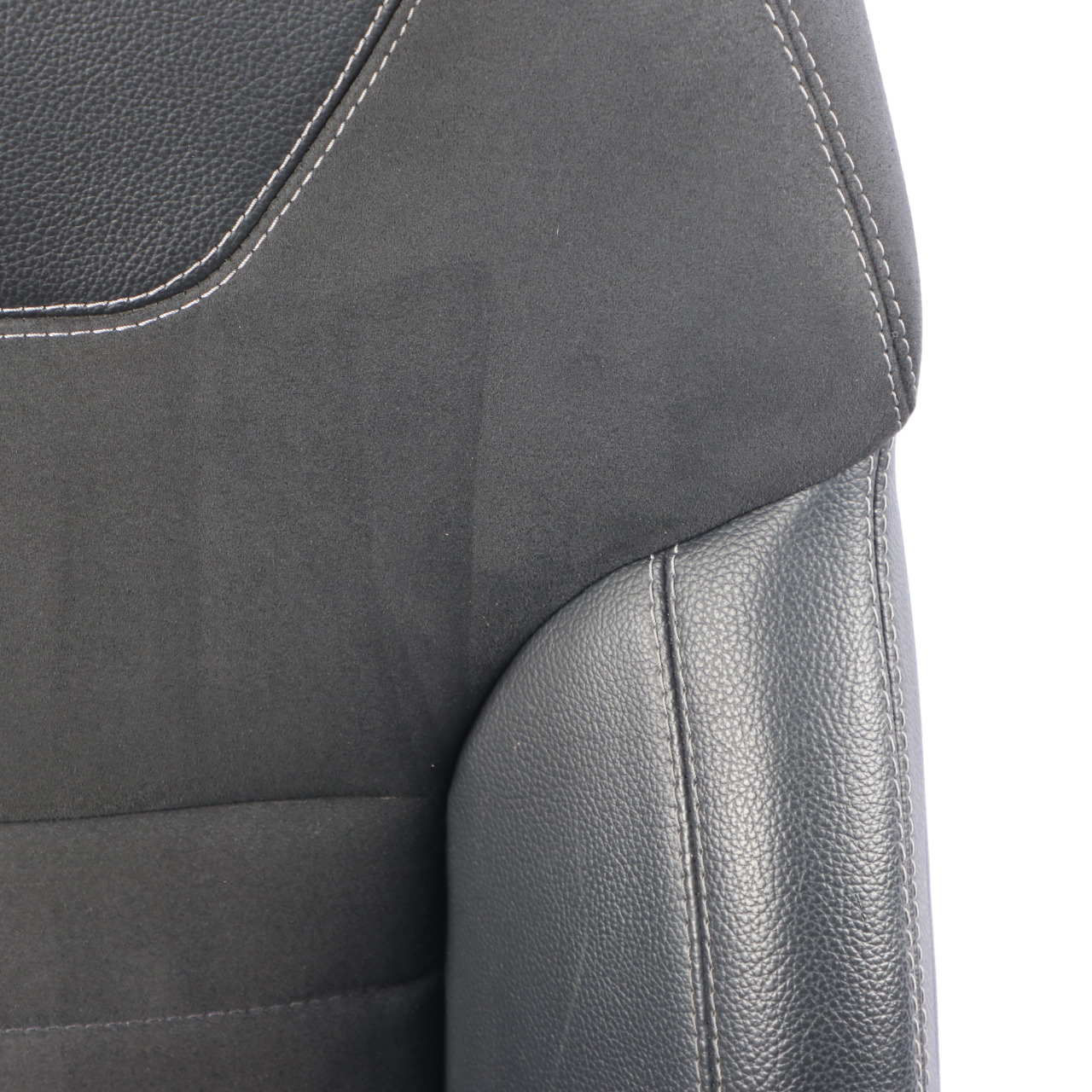 Mercedes ML W166 Front Seat Sport Left N/S Heated Fabric Imitation Leather Black