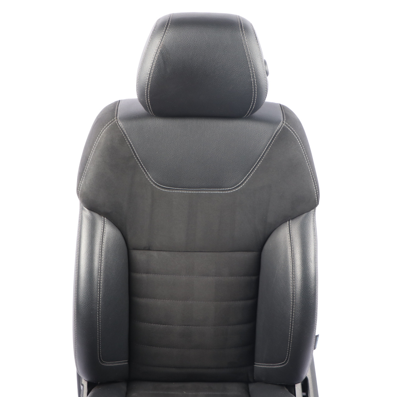 Mercedes ML W166 Front Seat Sport Left N/S Heated Fabric Imitation Leather Black