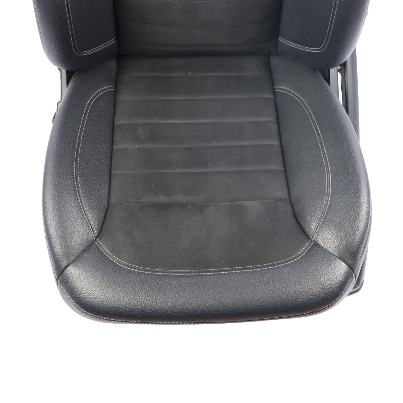 Mercedes ML W166 Front Seat Sport Left N/S Heated Fabric Imitation Leather Black