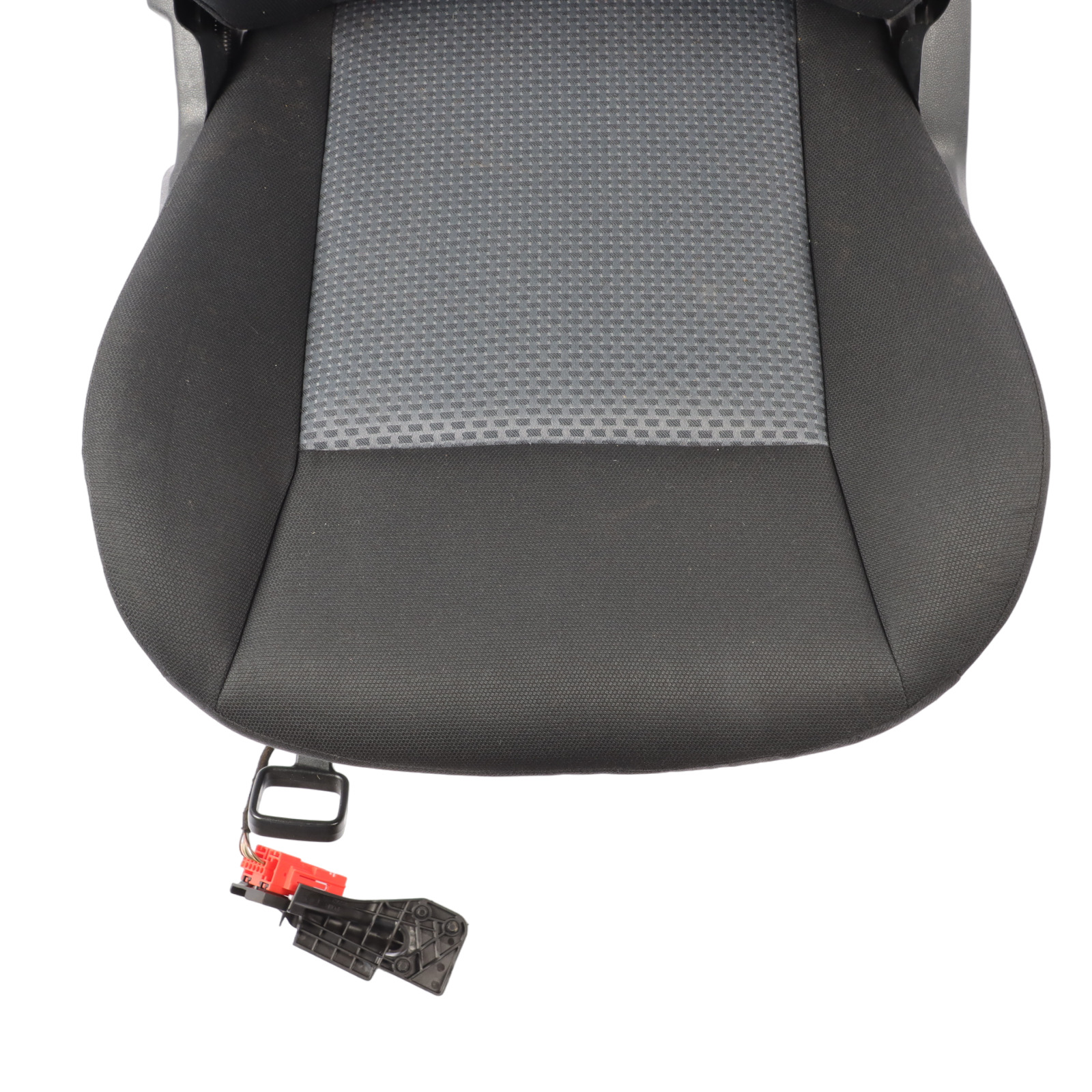 Mercedes W169 Front Left N/S Seat Fabric Cloth Black Interior