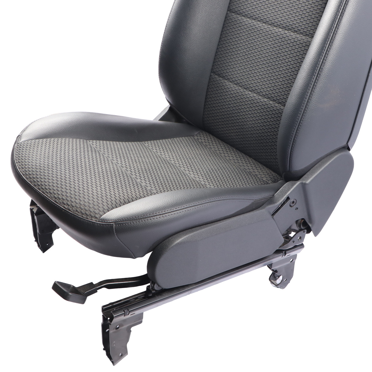 Mercedes W169 W245 Front Seat Right O/S Cloth Leather Seat Black Anthracite