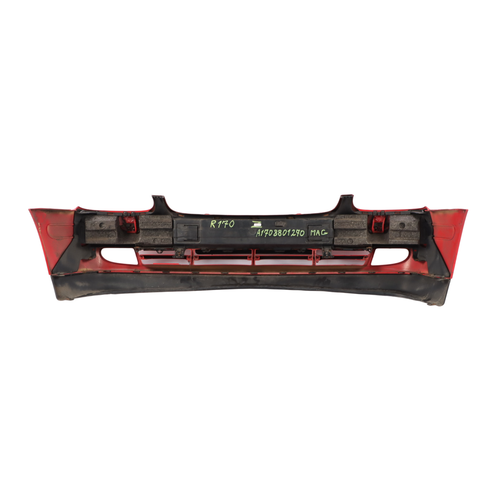 Mercedes SLK R170 Front Bumper Trim Panel Covering Magma Red - 586