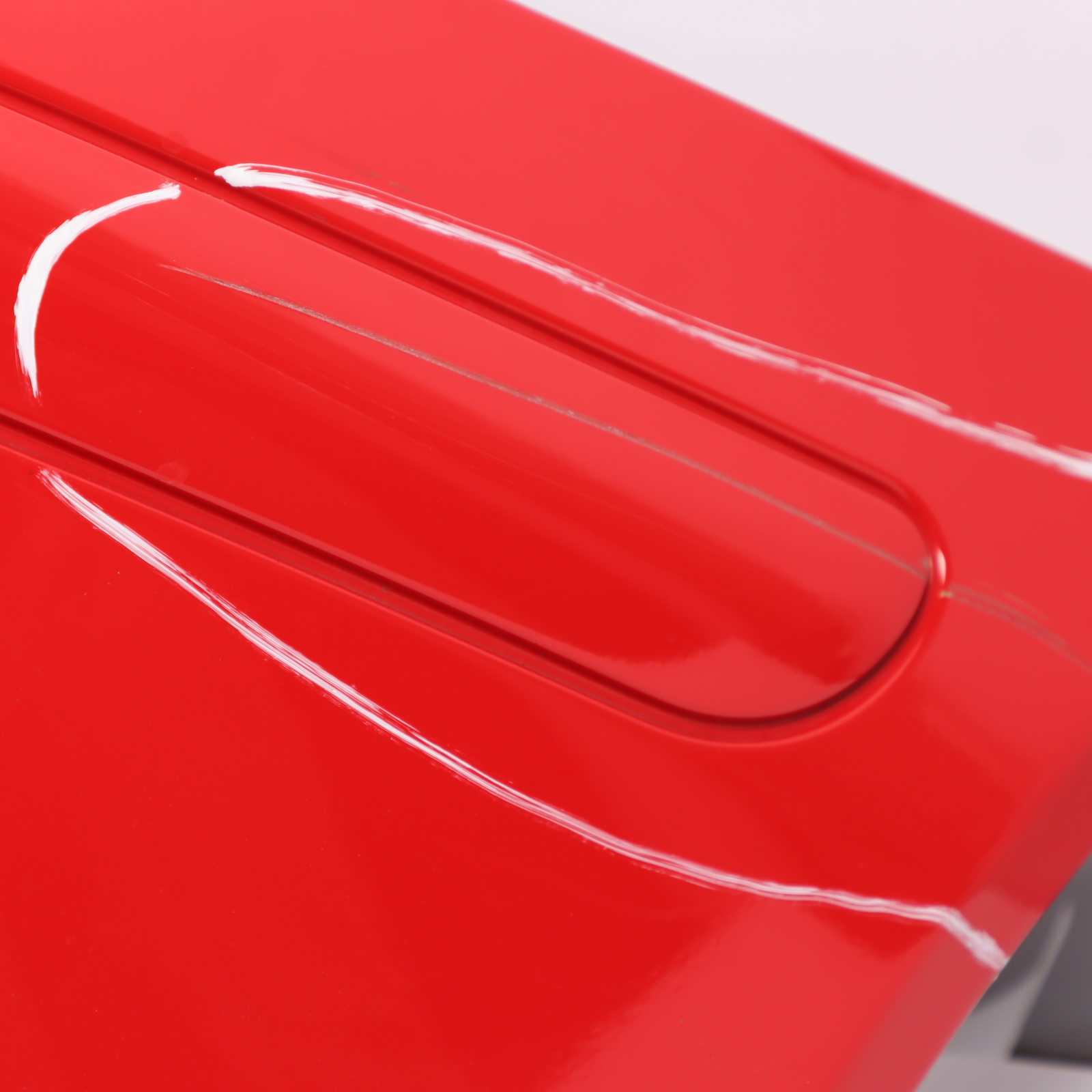 Mercedes SLK R170 Front Bumper Trim Panel Covering Magma Red - 586