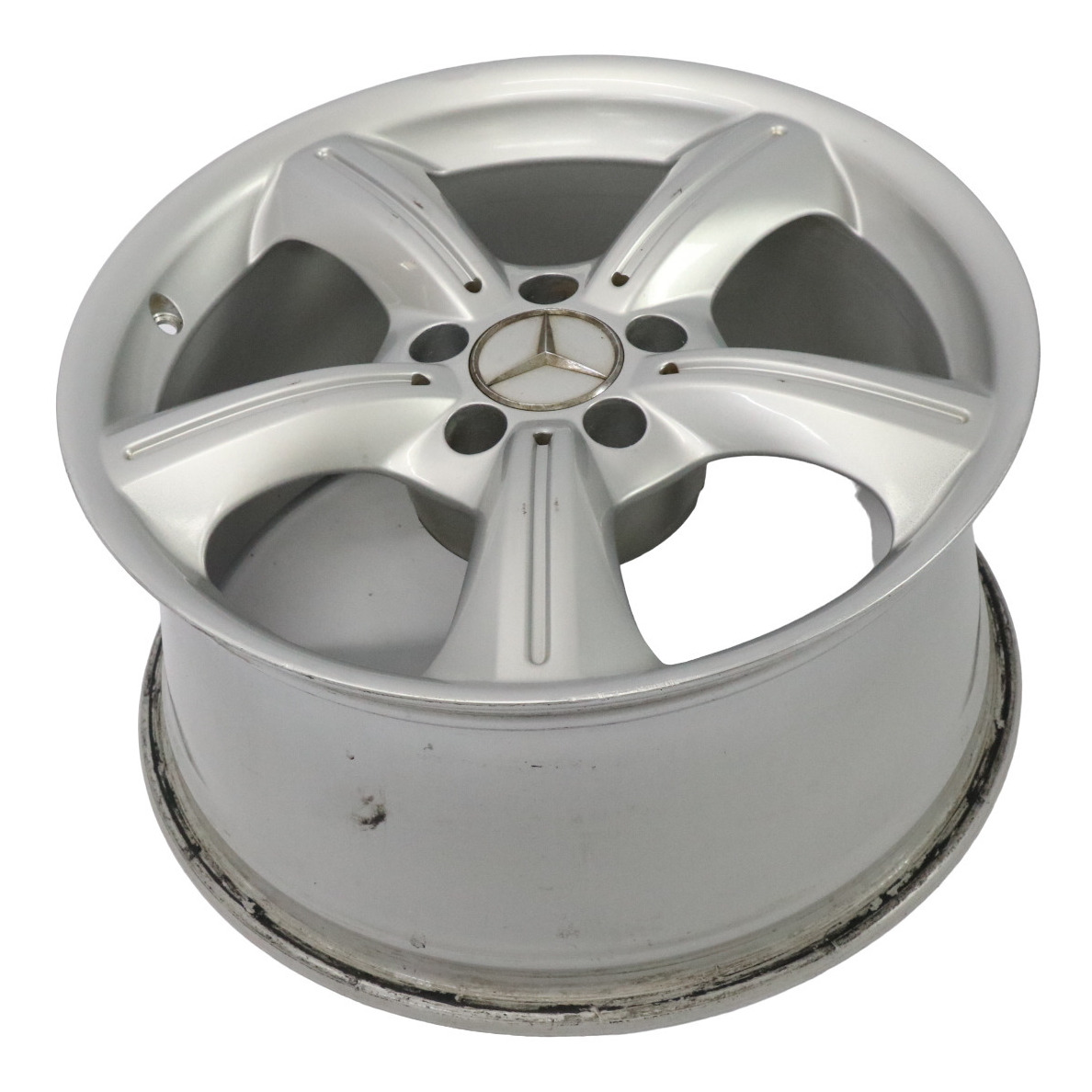 Mercedes SLK R171 Silver Wheel Rim Alloy 17" 8,5J ET:30 5 Spoke A1714011902