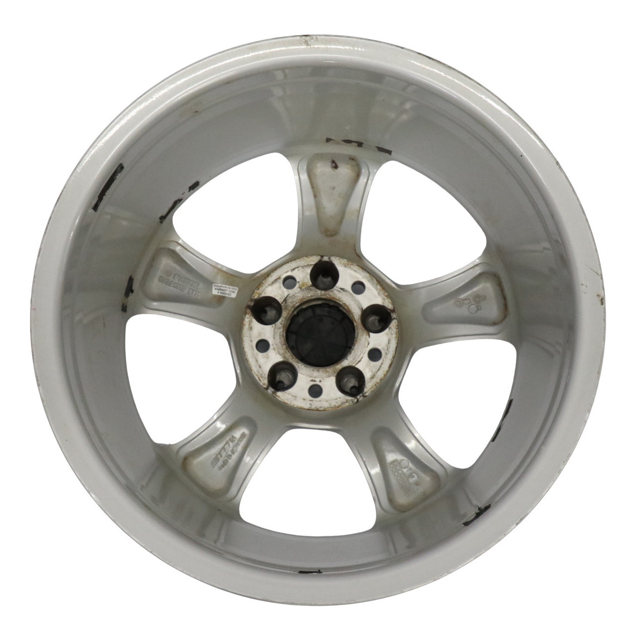 Mercedes SLK R171 Silver Wheel Rim Alloy 17" 8,5J ET:30 5 Spoke A1714011902