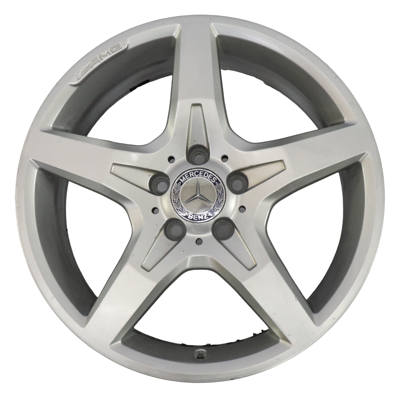 Mercedes SLK R172 AMG Front Silver Alloy Wheel Rim 18" 7,5J ET:42 A1724012602