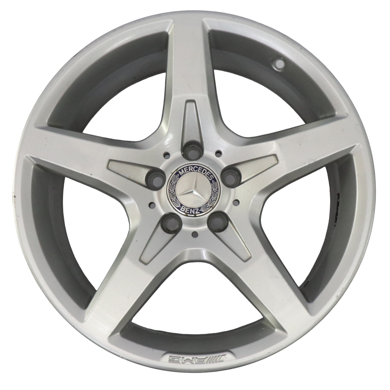 Mercedes R172 Rear Silver Alloy Wheel Rim 18" ET:36 8,5J 5 Spoke A1724012702