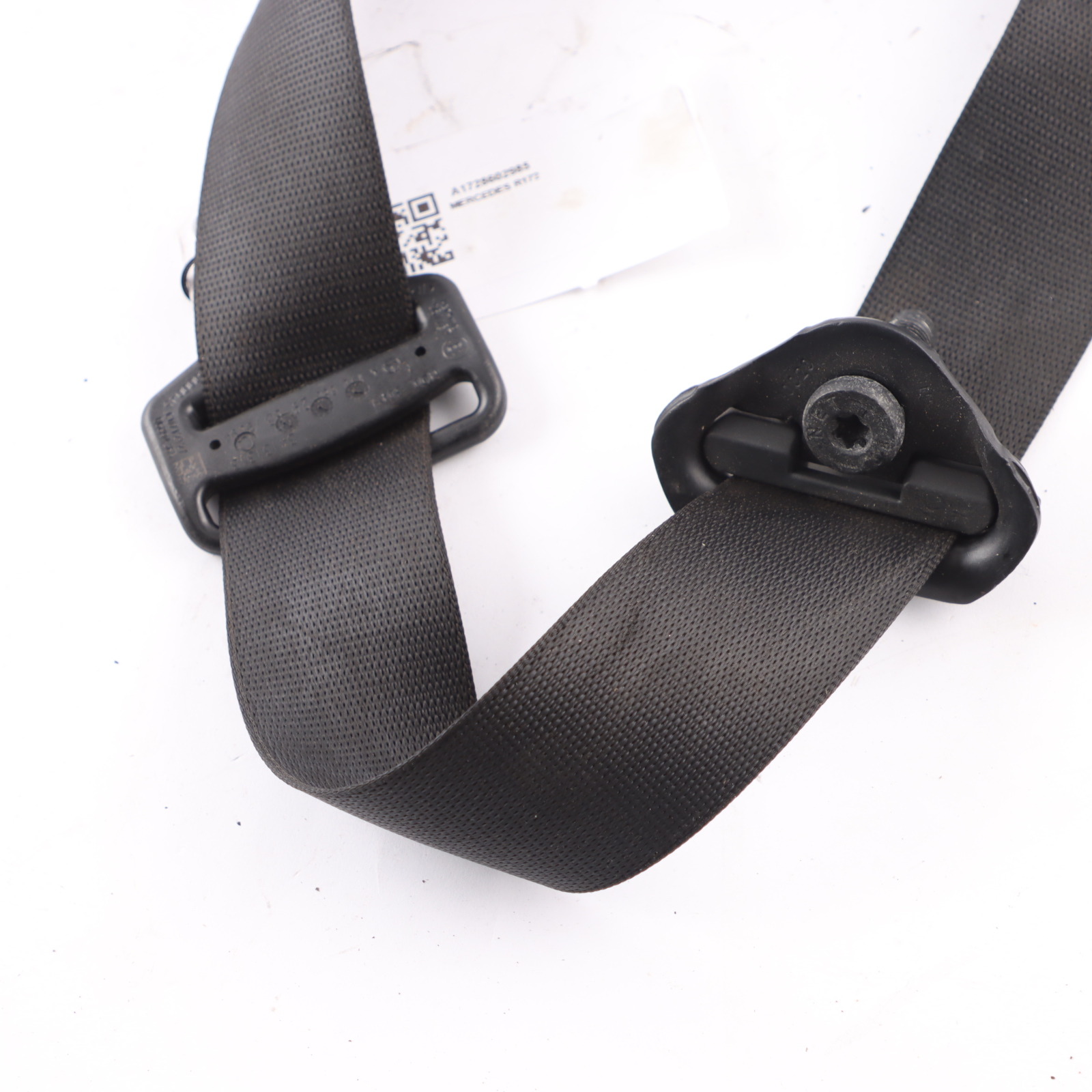 Mercedes R172 Seatbelt Retractor Front Left N/S Seat Belt Black 