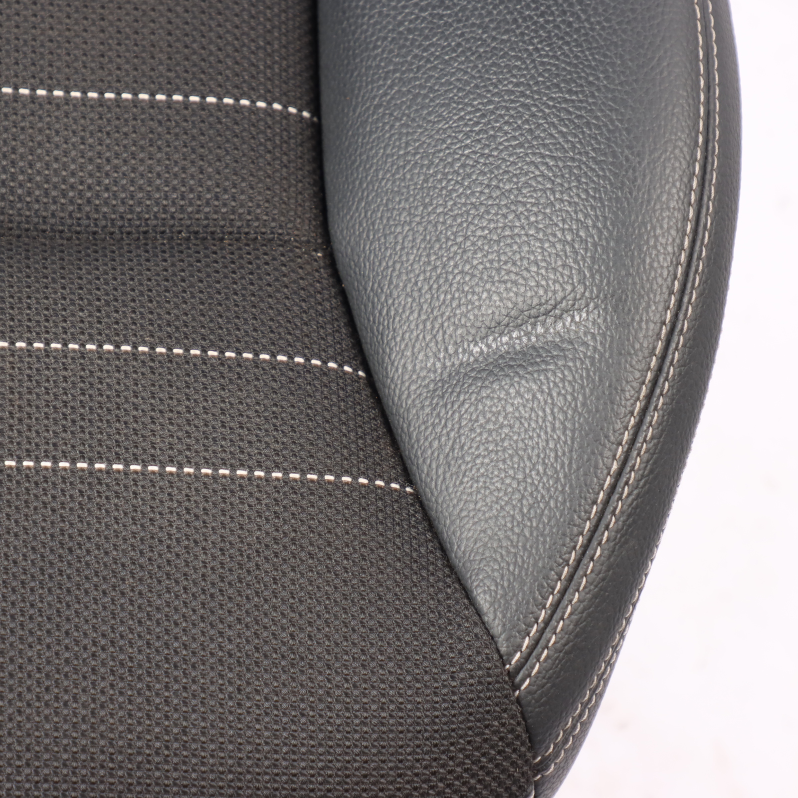 Mercedes W176 Front Seat Sport Right O/S Leather / Cloth Black